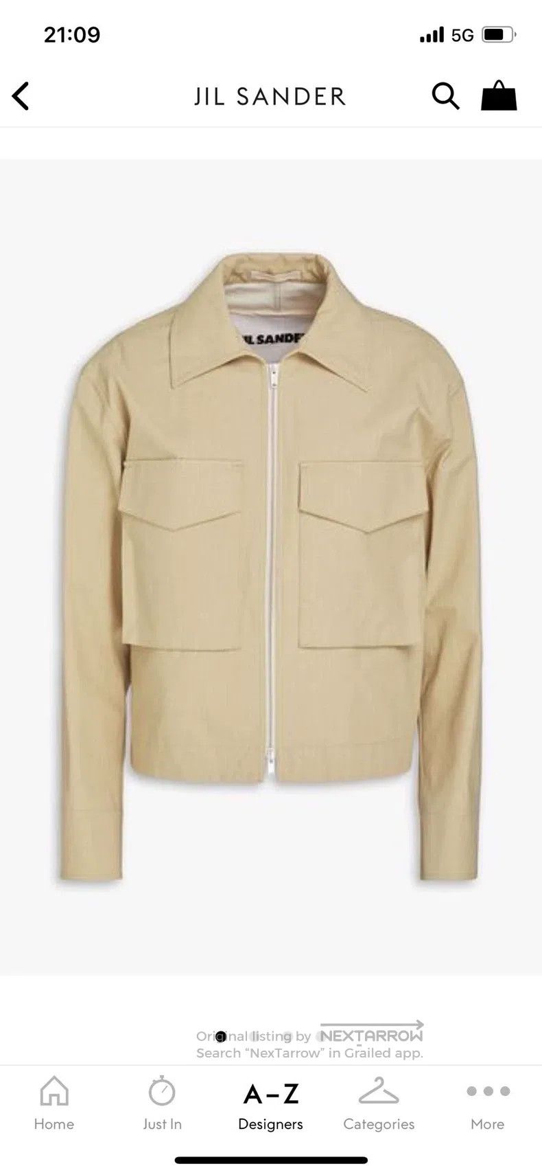 Jil Sander Jil Sander size 48 Spring/Summer SAFARI Hunting Jacket Size US M / EU 48-50 / 2 - 7 Thumbnail