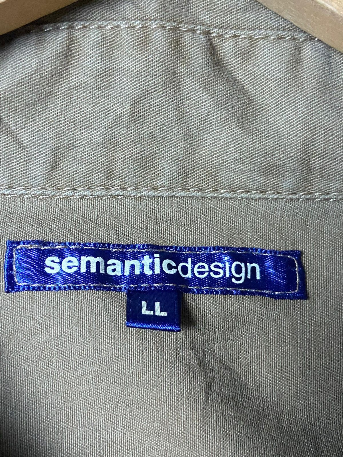 Japanese Brand × Vintage × semanticdesign SemanticDesign Japanese Brand Double Pocket Jacket (126) Size US L / EU 52-54 / 3 - 7 Thumbnail