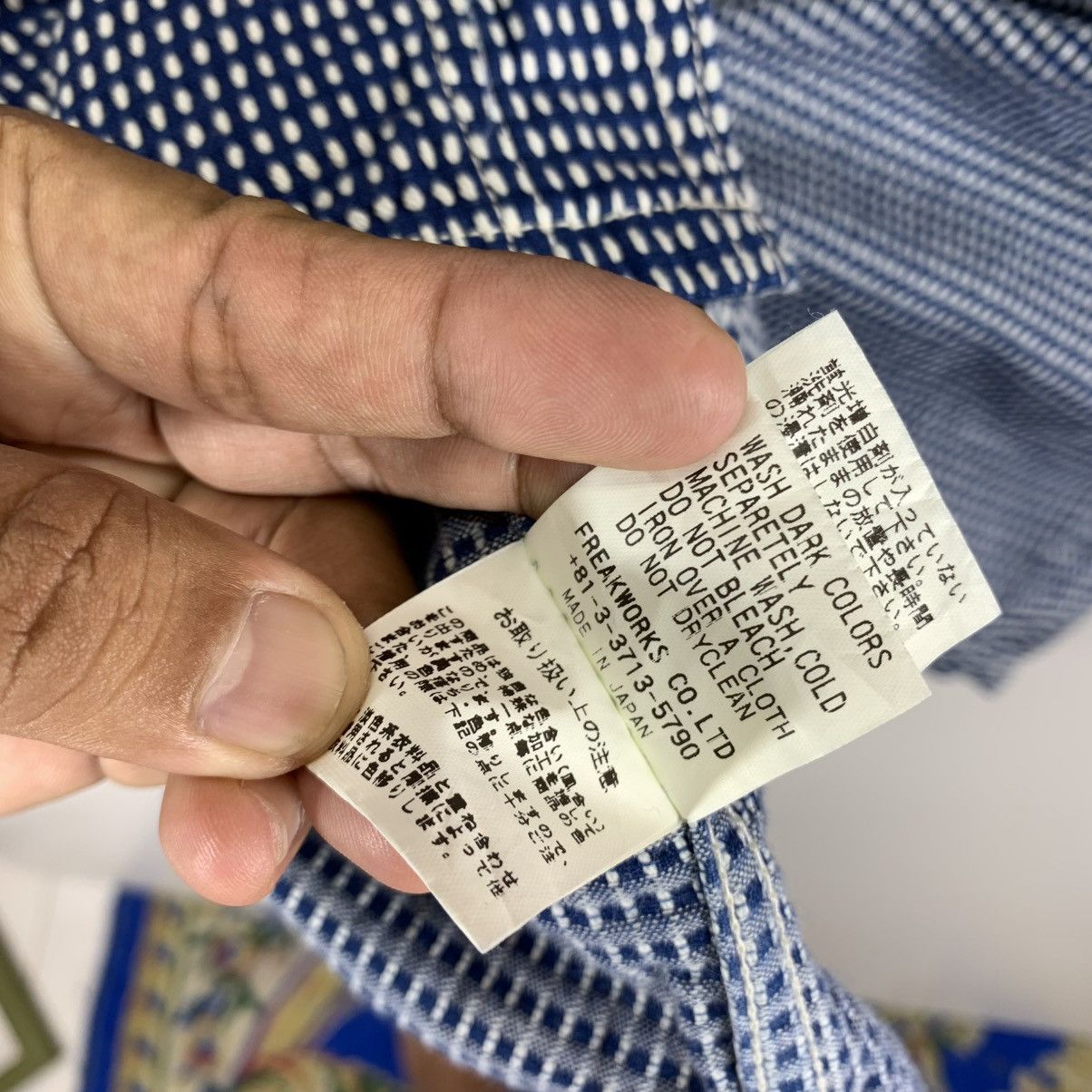 FDMTL VINTAGE FDMTL INDIGO SASHIKO BORO COAT Size US M / EU 48-50 / 2 - 9 Thumbnail