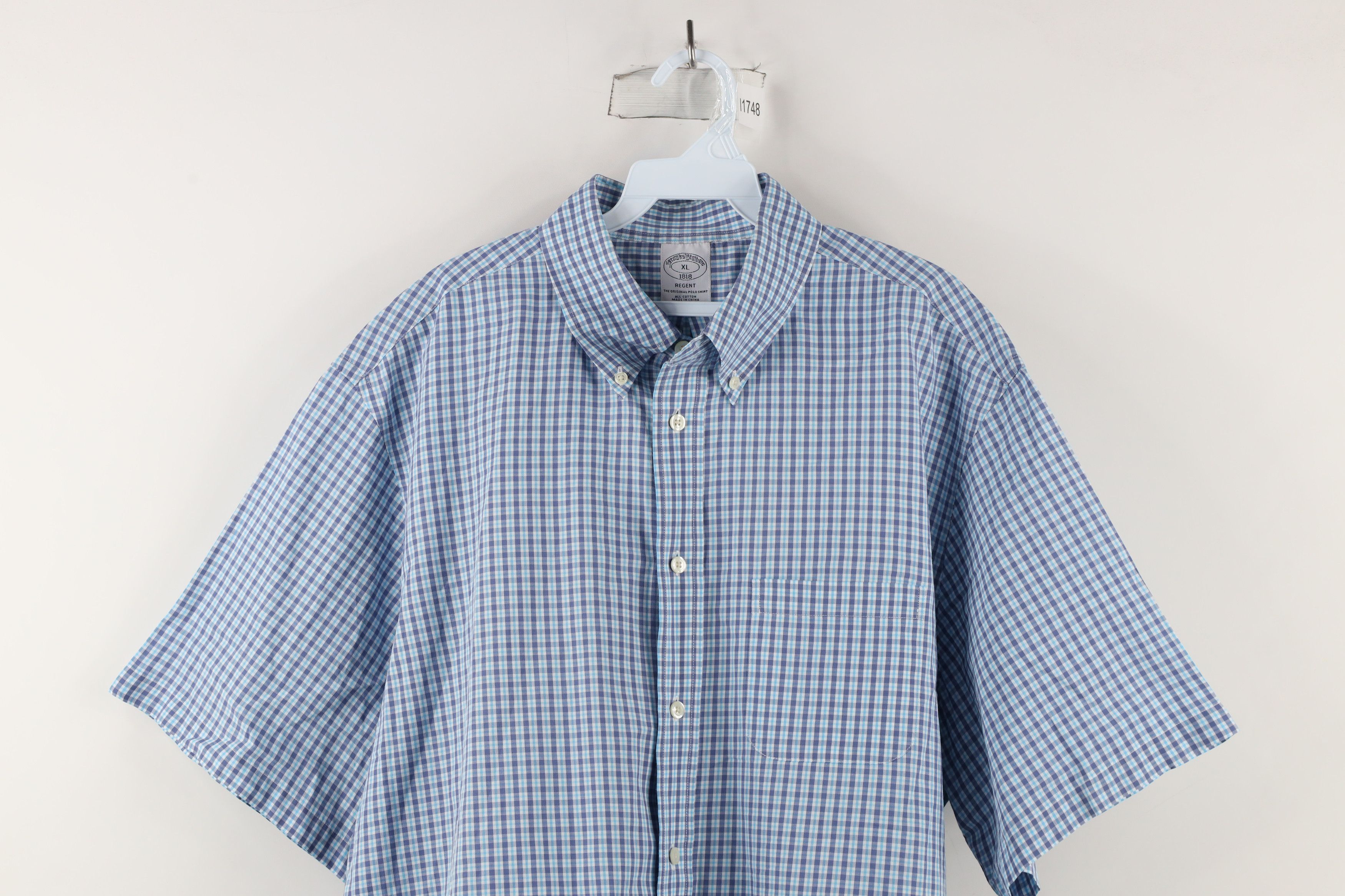 90's USA製 Brooks Brothers plaid BD shirt 90's USA-made Brooks Brothers plaid BD shirt