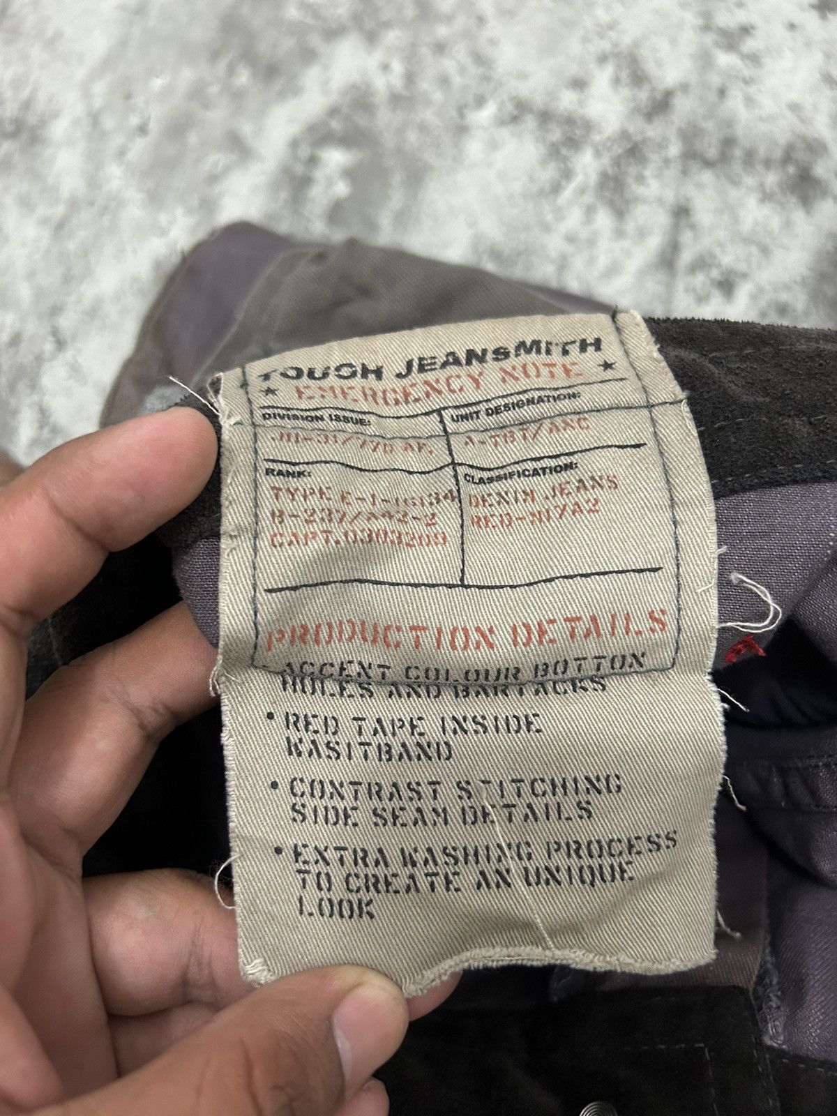 Hysteric Glamour Tough Jeans Smith Faded Distressed Pants Size US 31 - 15 Thumbnail