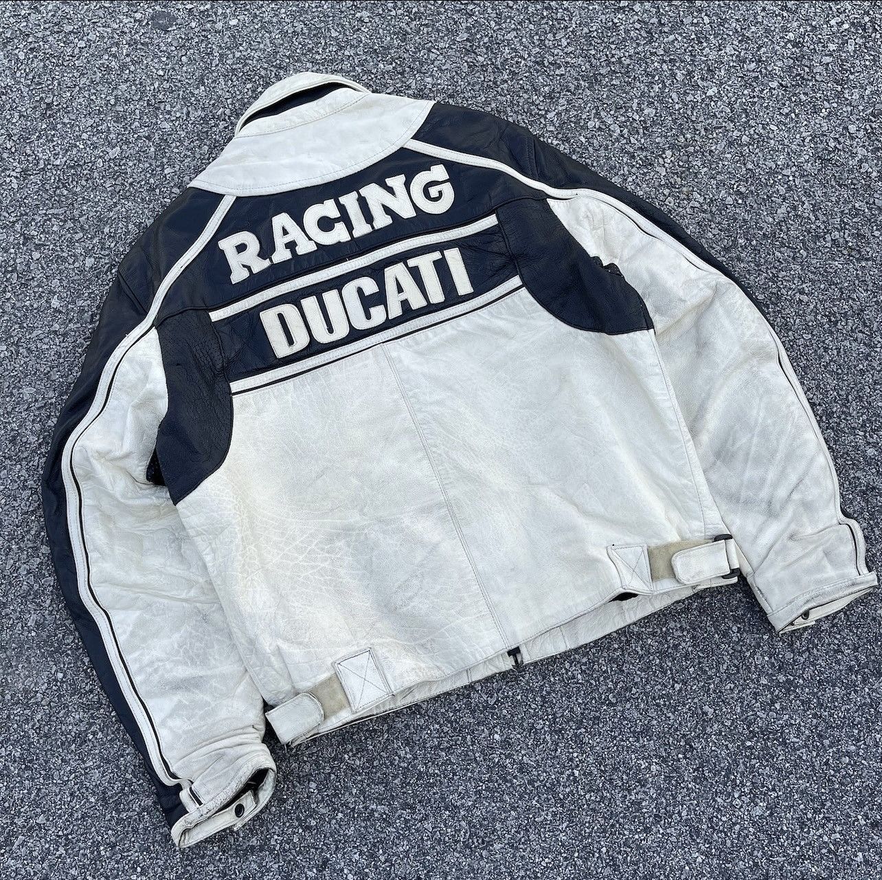 Ducati × Genuine Leather Vintage Ducati Real Leather Jacket Size US XXL / EU 58 / 5 - 12 Thumbnail