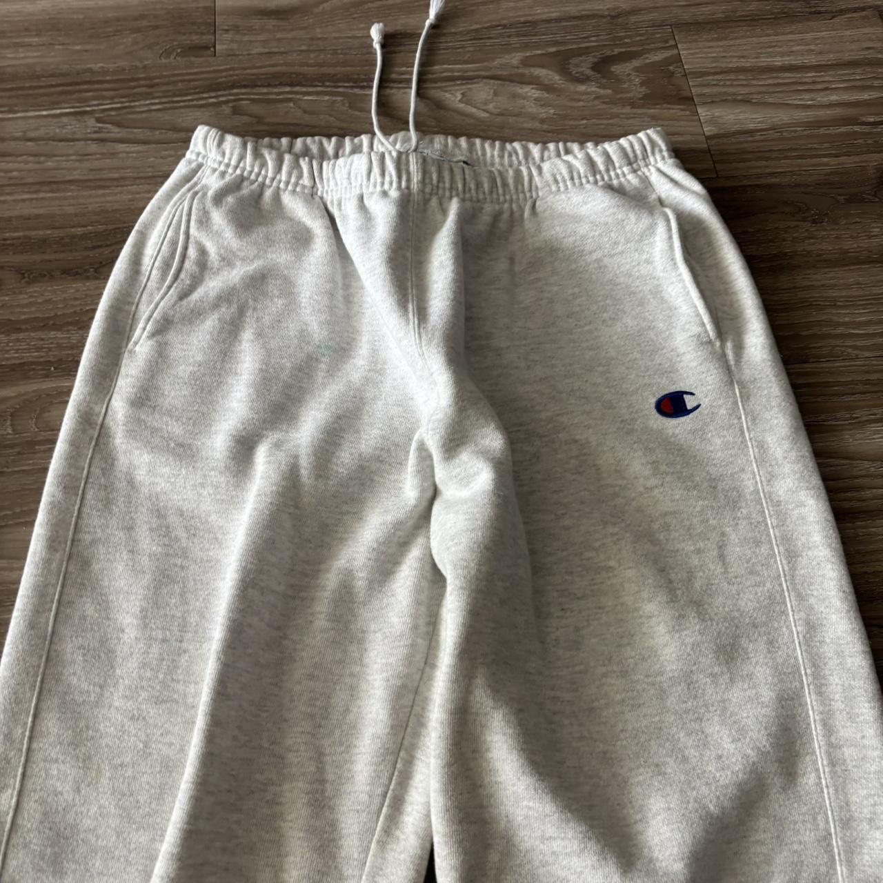 Japanese Brand Crazy Vintage 90s Baggy Grey Skater Essential Sweatpants! Fits M Size US 32 / EU 48 - 4 Thumbnail