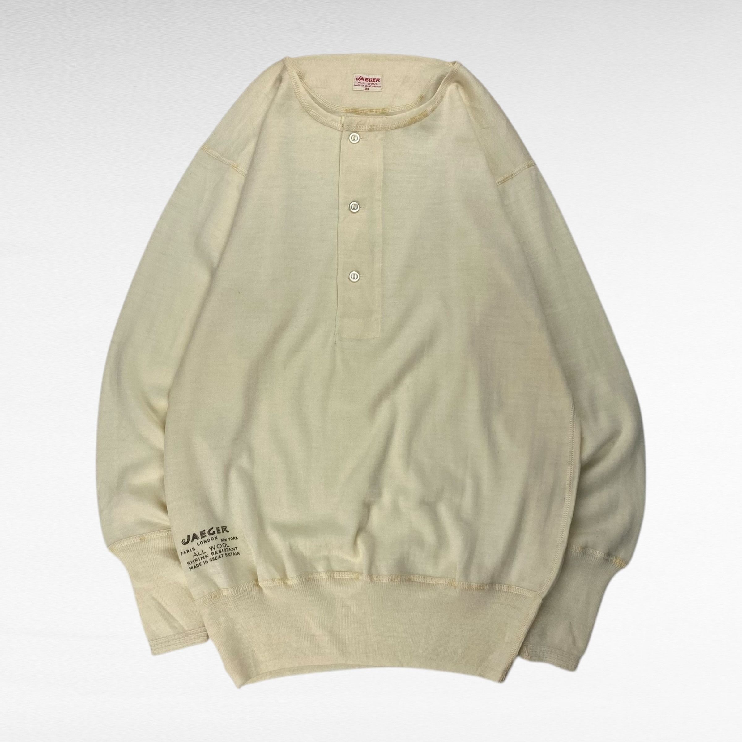 Jaeger Jaeger 50s Knit Sweater Size S Size US S / EU 44-46 / 1 - 1 Thumbnail