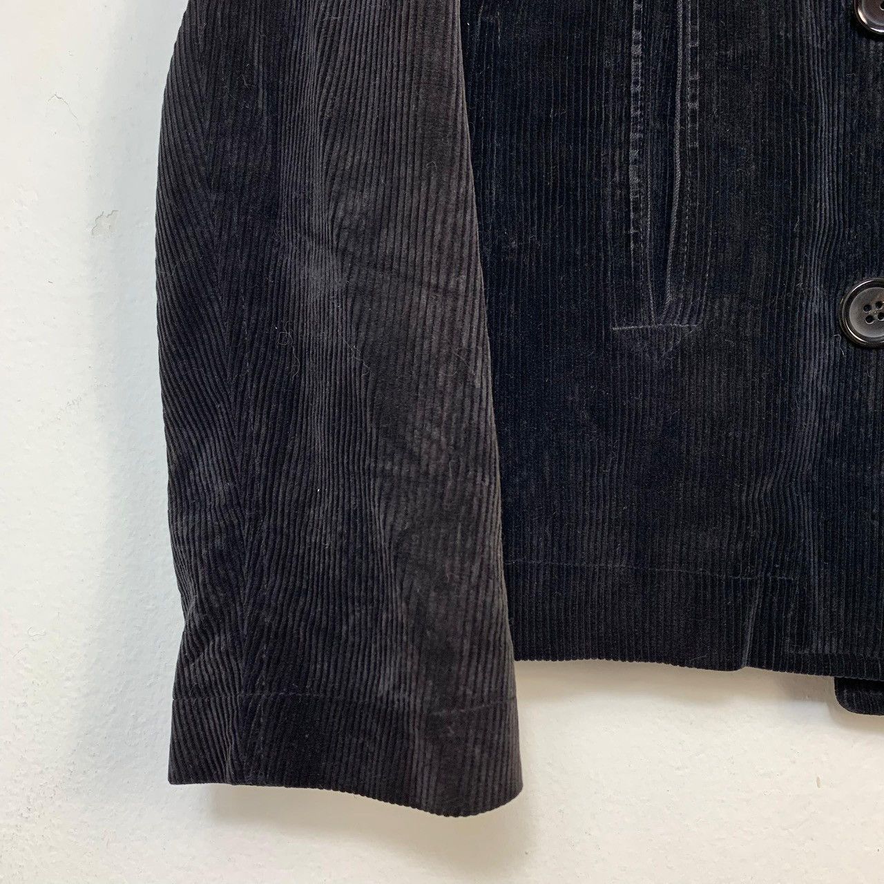 Comme des Garcons Vintage tricot COMME des GARCONS Black Corduroy Size US M / EU 48-50 / 2 - 7 Thumbnail