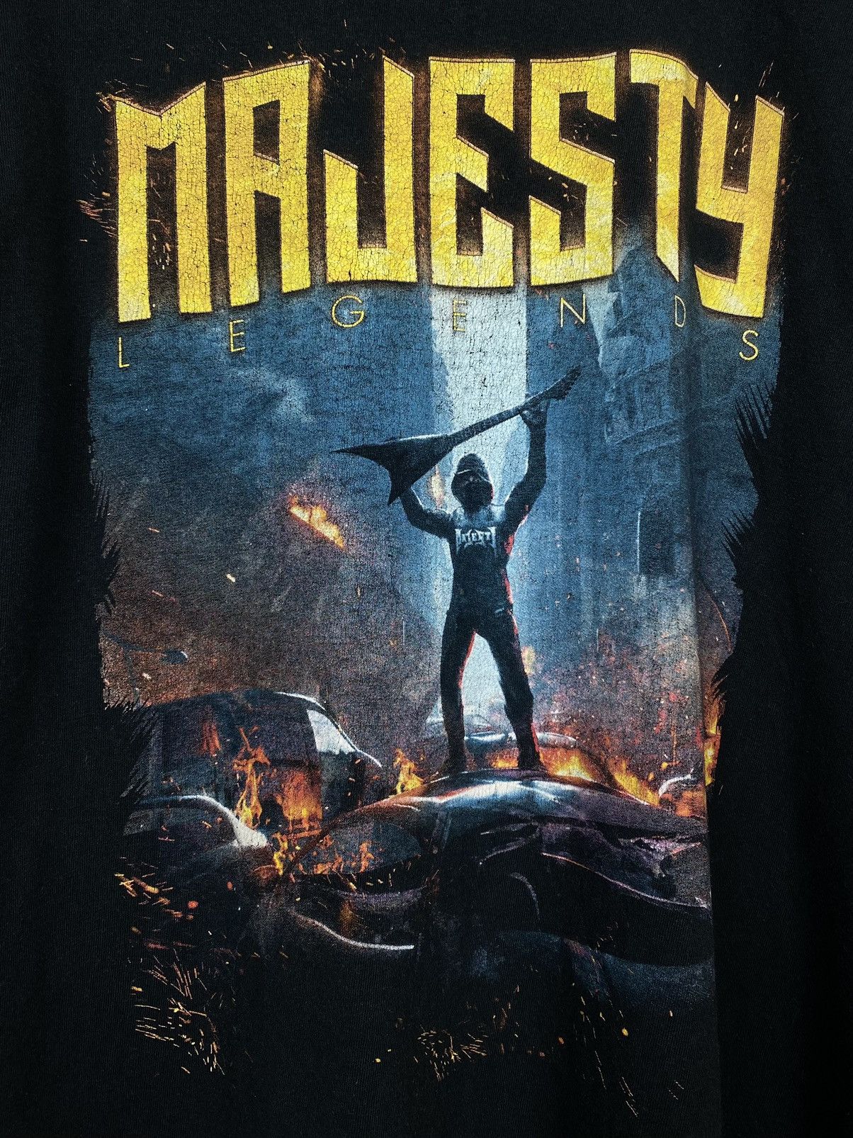 Band Tees Vintage Majesty Legends Rock Band T-shirt Promo Graphic Y2K Size US L / EU 52-54 / 3 - 3 Thumbnail