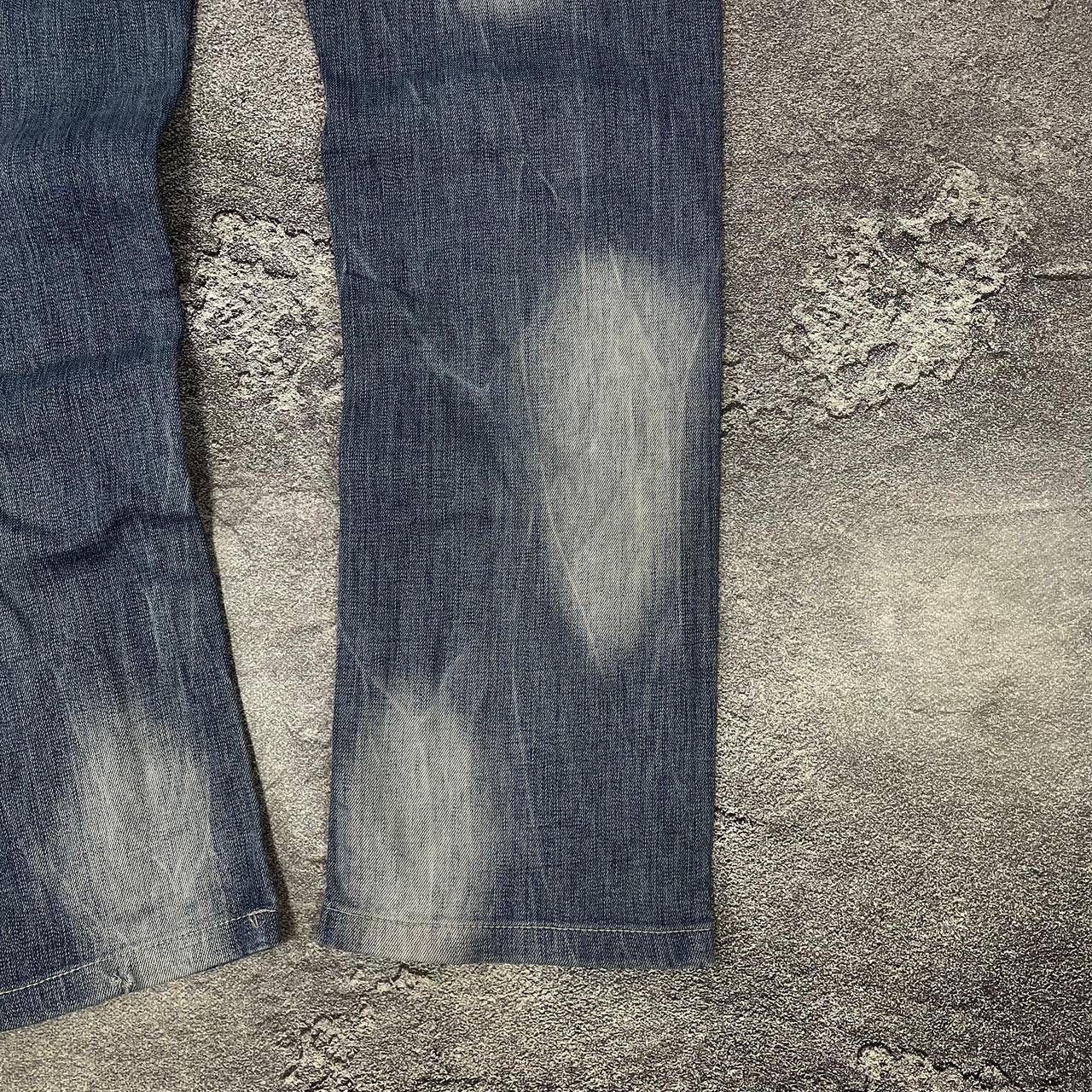 Vintage Y2K Kosmo Lupo Jeans Denim Washed Embroidered Logo Size US 32 / EU 48 - 20 Thumbnail