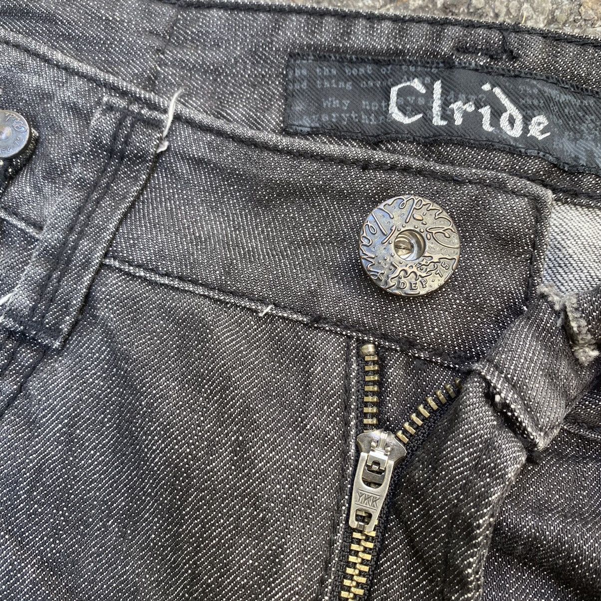 Hysteric Glamour Faded Black Jeans Washed Japanese Clawmark Clride Denim Size US 30 / EU 46 - 6 Thumbnail