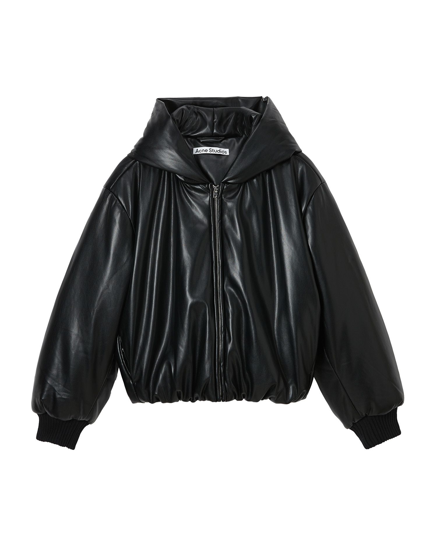 Acne Studios Acne Studios Zipper Leather Feel Jacket Size L / US 10 / IT 46 - 1 Thumbnail