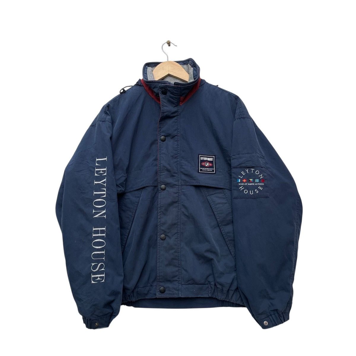 Formula 1 × Gear for Sports 💥Vintage Leyton House Formula One Racing Spell Out Bomber Size US M / EU 48-50 / 2 - 4 Thumbnail