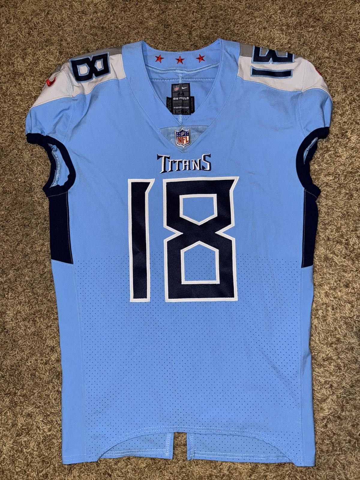 Nike Nike Men’s Made USA Tennessee Titans Team Issued Jersey Size US XL / EU 56 / 4 - 1 Thumbnail