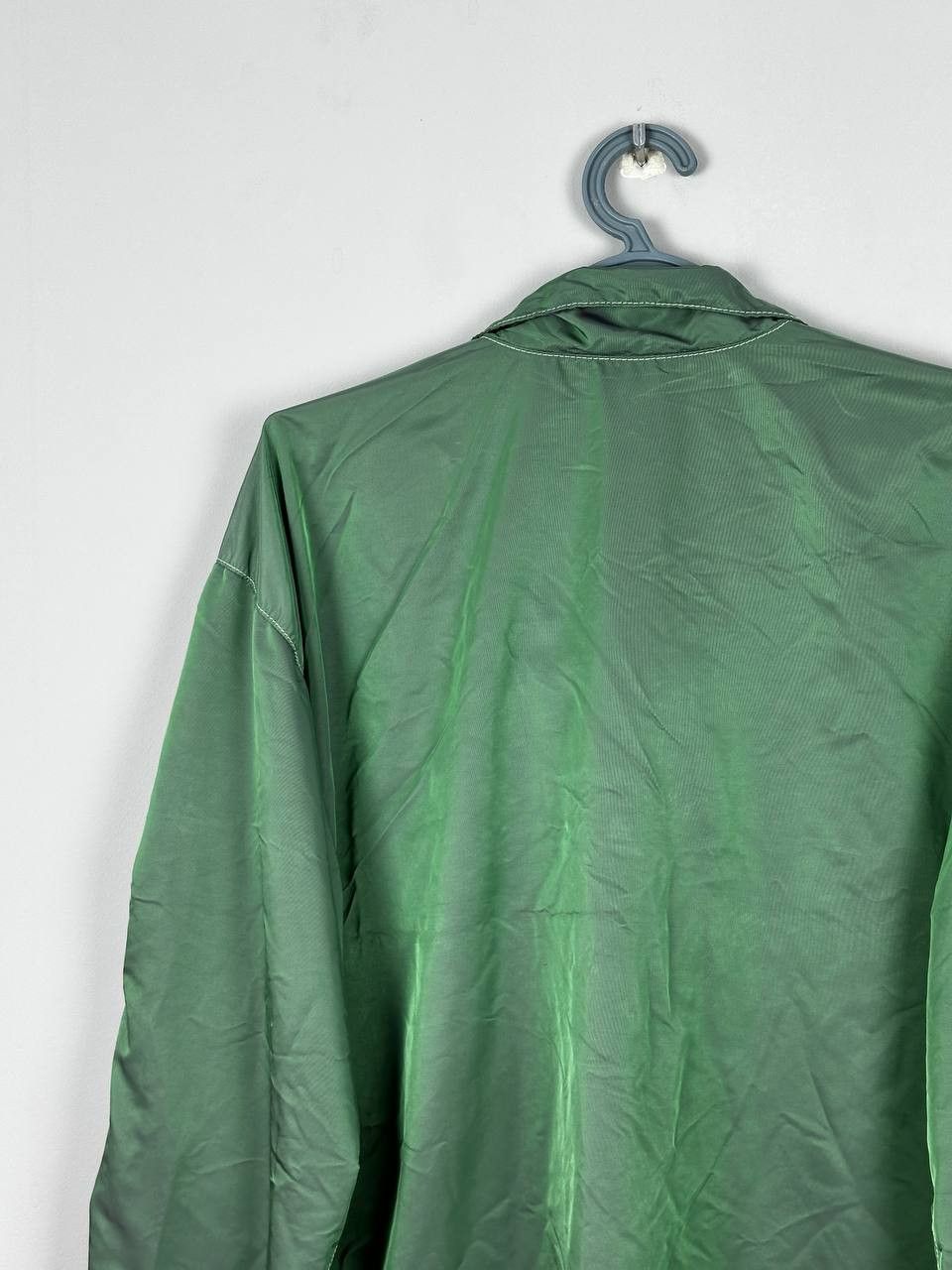 JET SET Vintage JET SET Nylon Metal Ski Green Anorak Light Jacket Size US XL / EU 56 / 4 - 15 Thumbnail