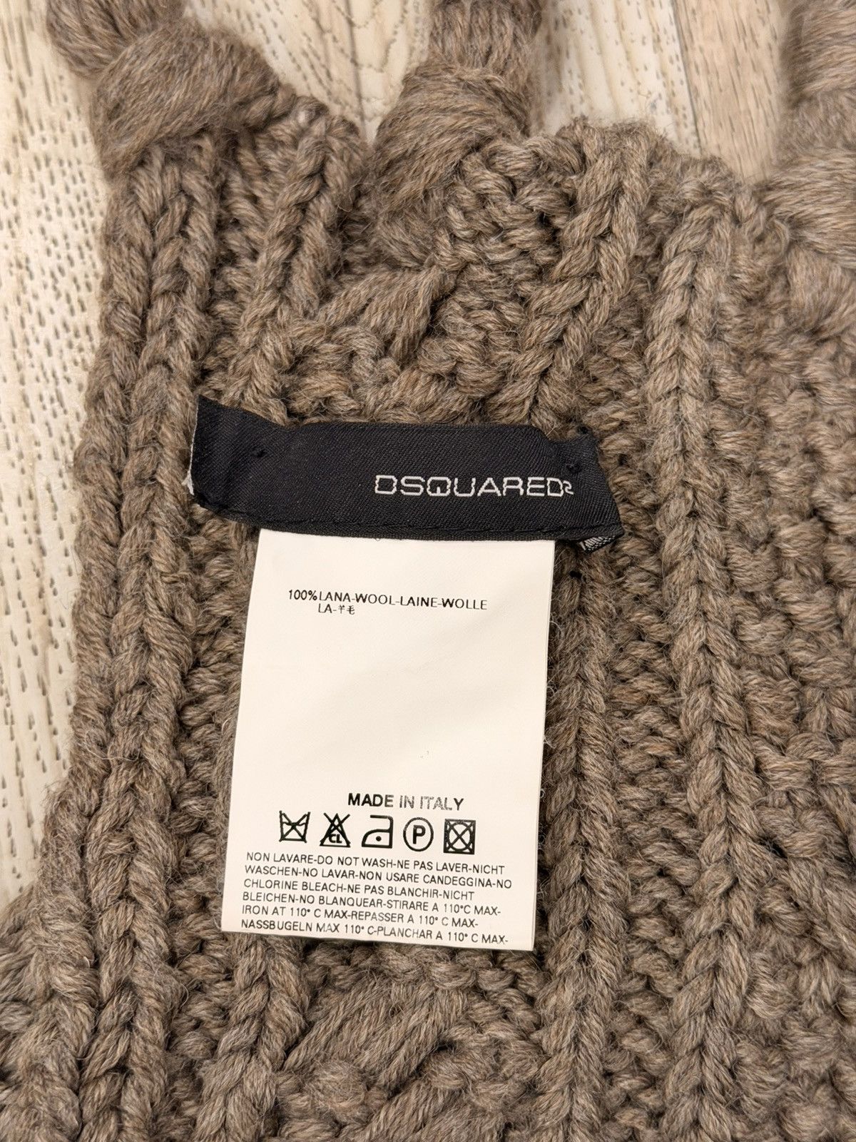 Dsquared2 FW 2003 Rockstar Massive Scarf Size ONE SIZE - 2 Thumbnail