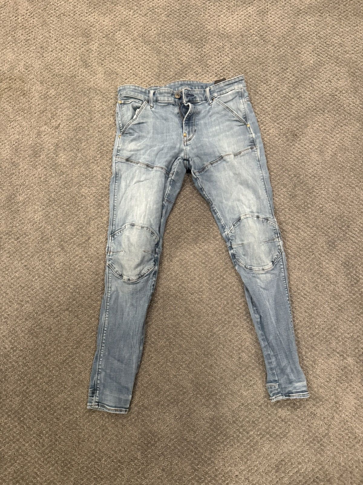 G-Star G-Star 5620 3D Skinny Jeans Size US 34 / EU 50 - 1 Thumbnail