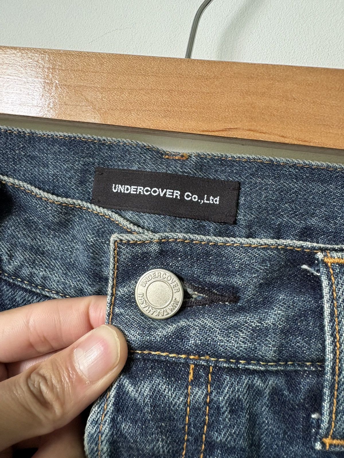 Undercover Undercover 2023 AW "Komische" Hand Denim Pants Size US 32 / EU 48 - 17 Thumbnail