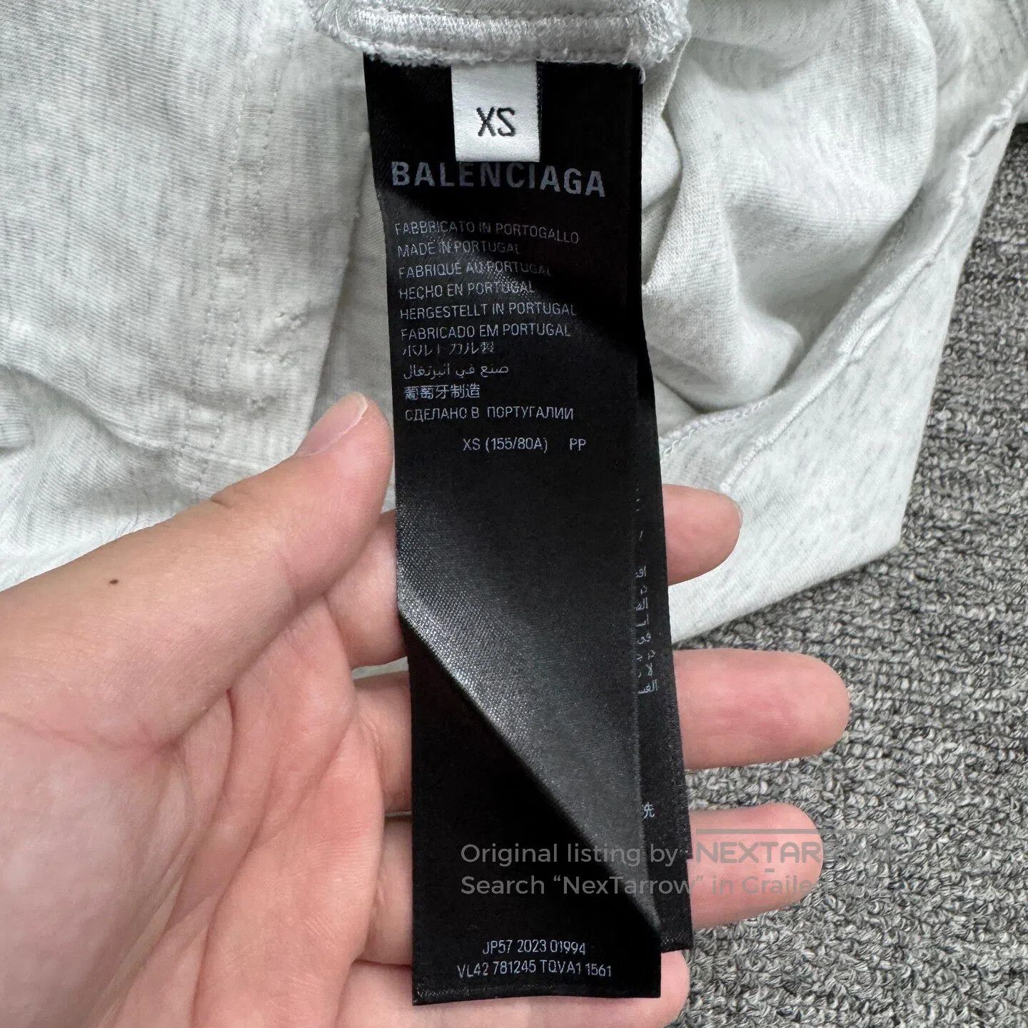 Balenciaga Balenciaga Apple Music collaboration: vintage-print long-s Size US XS / EU 42 / 0 - 5 Thumbnail