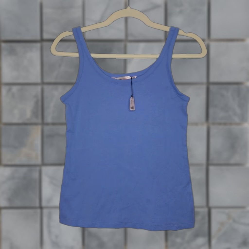 Victoria's Secret VINTAGE Victoria's Secret Tank Shirt XS Blue Fairy Whimsy NWT Size XS / US 0-2 / IT 36-38 - 1 Thumbnail