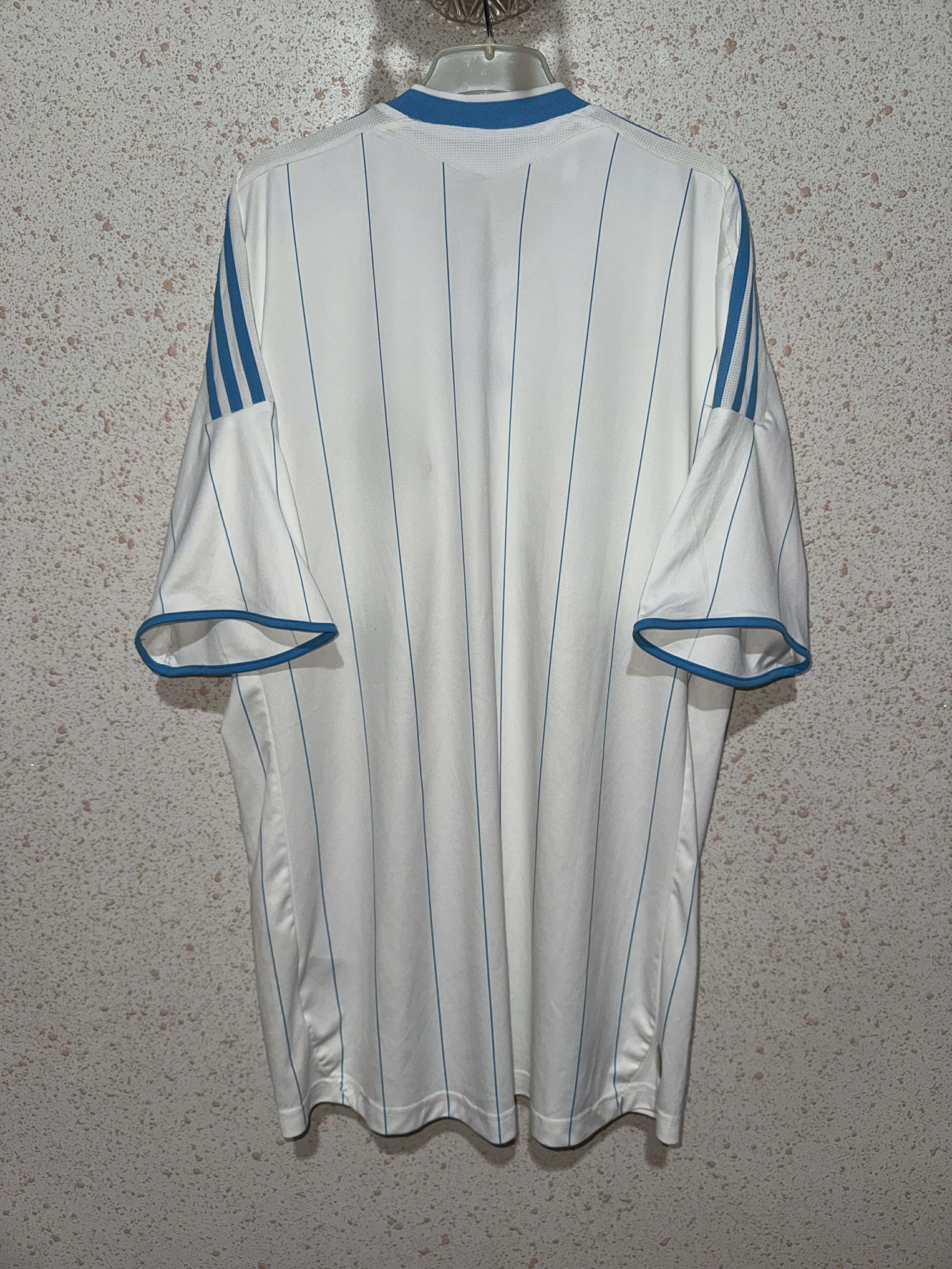 Adidas Marseille 2009/10 Home Shirt Adidas Size US XL / EU 56 / 4 - 2 Thumbnail