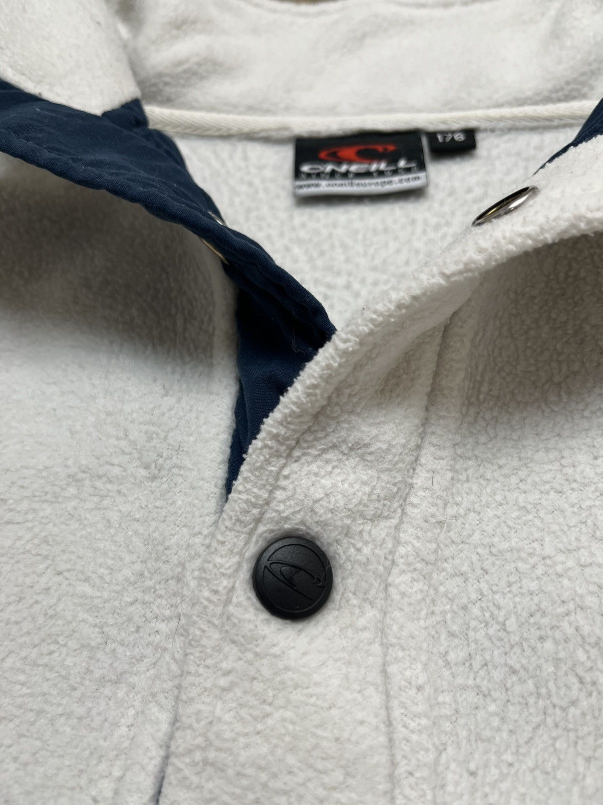 O'Neill Vintage O’Neill 1/4 Big Logo Fleece Pullover 00s Size US M / EU 48-50 / 2 - 8 Thumbnail