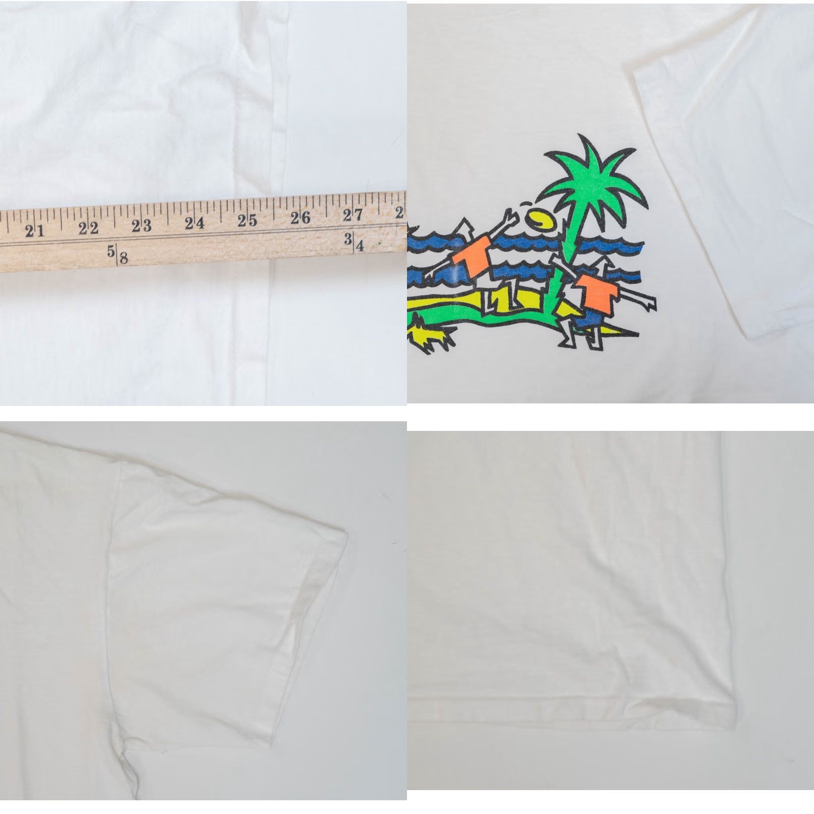 Vintage VINTAGE SUNKIST T-Shirt Men L 90s Single Stitch Promo Snack White Short Sleeve Crew Neck 80s 90s USA Logo Nike Shirt Size US L / EU 52-54 / 3 - 8 Thumbnail