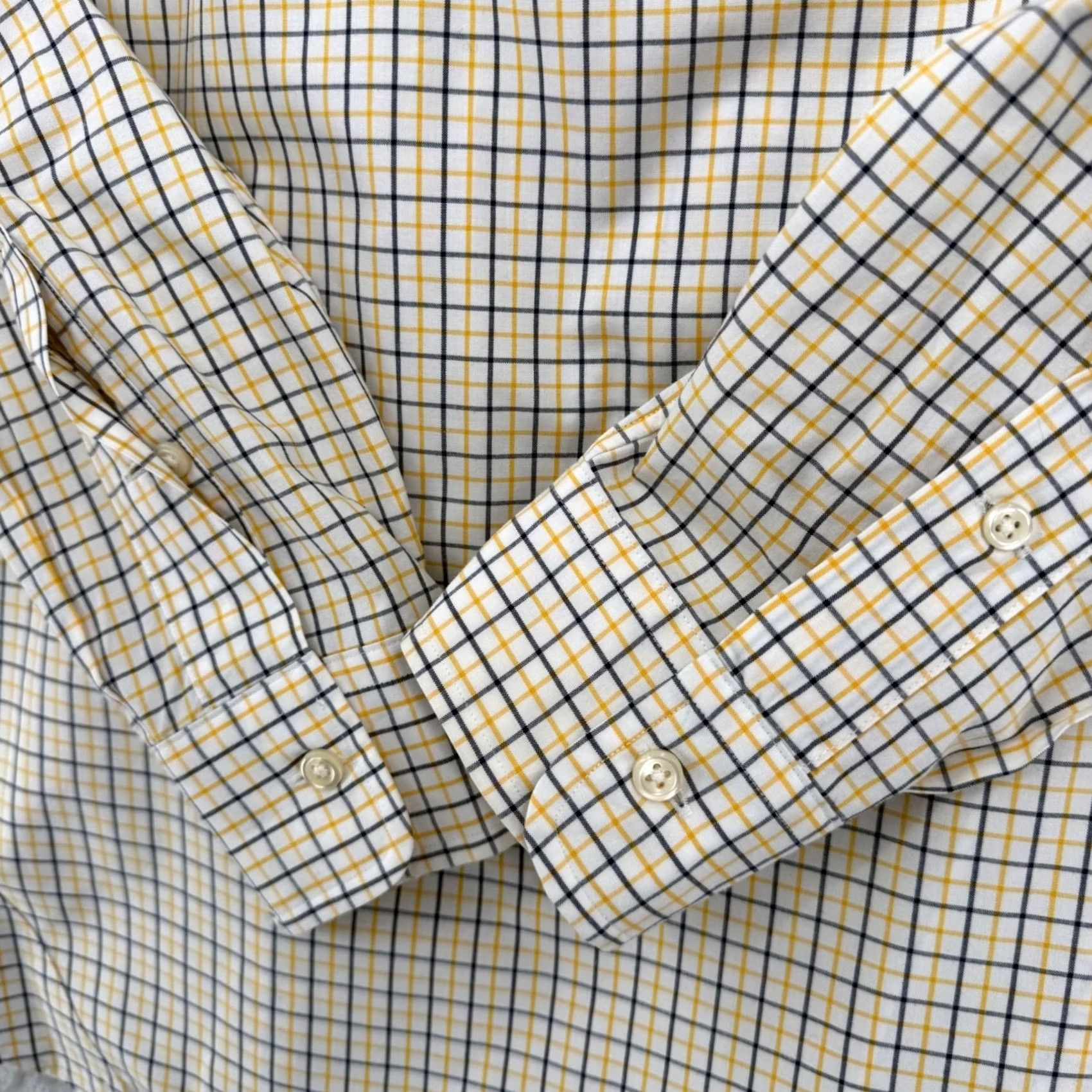 Ralph Lauren Ralph Lauren Shirt Mens S Yellow Men Button Down Plaid Long Sleeve Classic Fit Size Size US S / EU 44-46 / 1 - 4 Thumbnail
