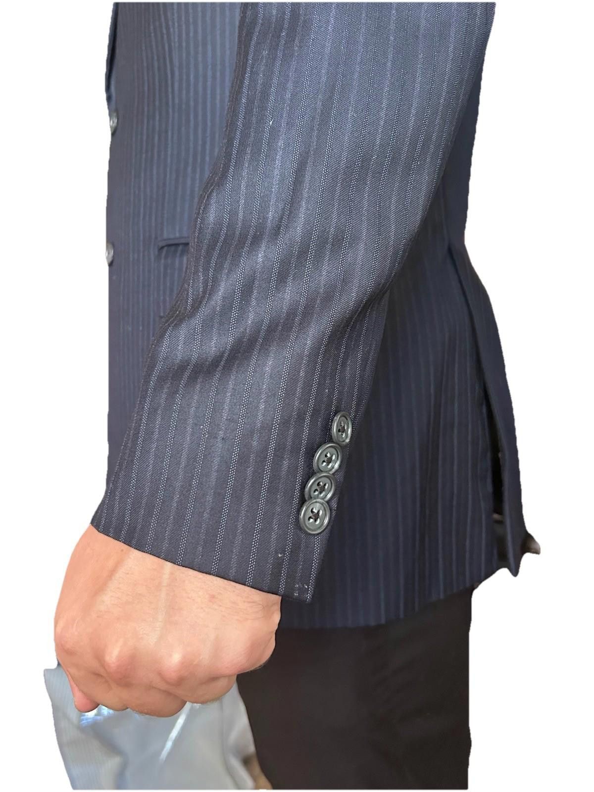 Joseph Abboud Joseph Abboud Navy Blazer Loro Piana Super 130’s made in USA Size 40R - 4 Thumbnail