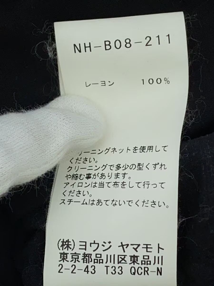 Yohji Yamamoto BLACK Scandal Yohji Yamamoto 1/Rayon/BLK Long-sleeved shirt Size US S / EU 44-46 / 1 - 5 Thumbnail