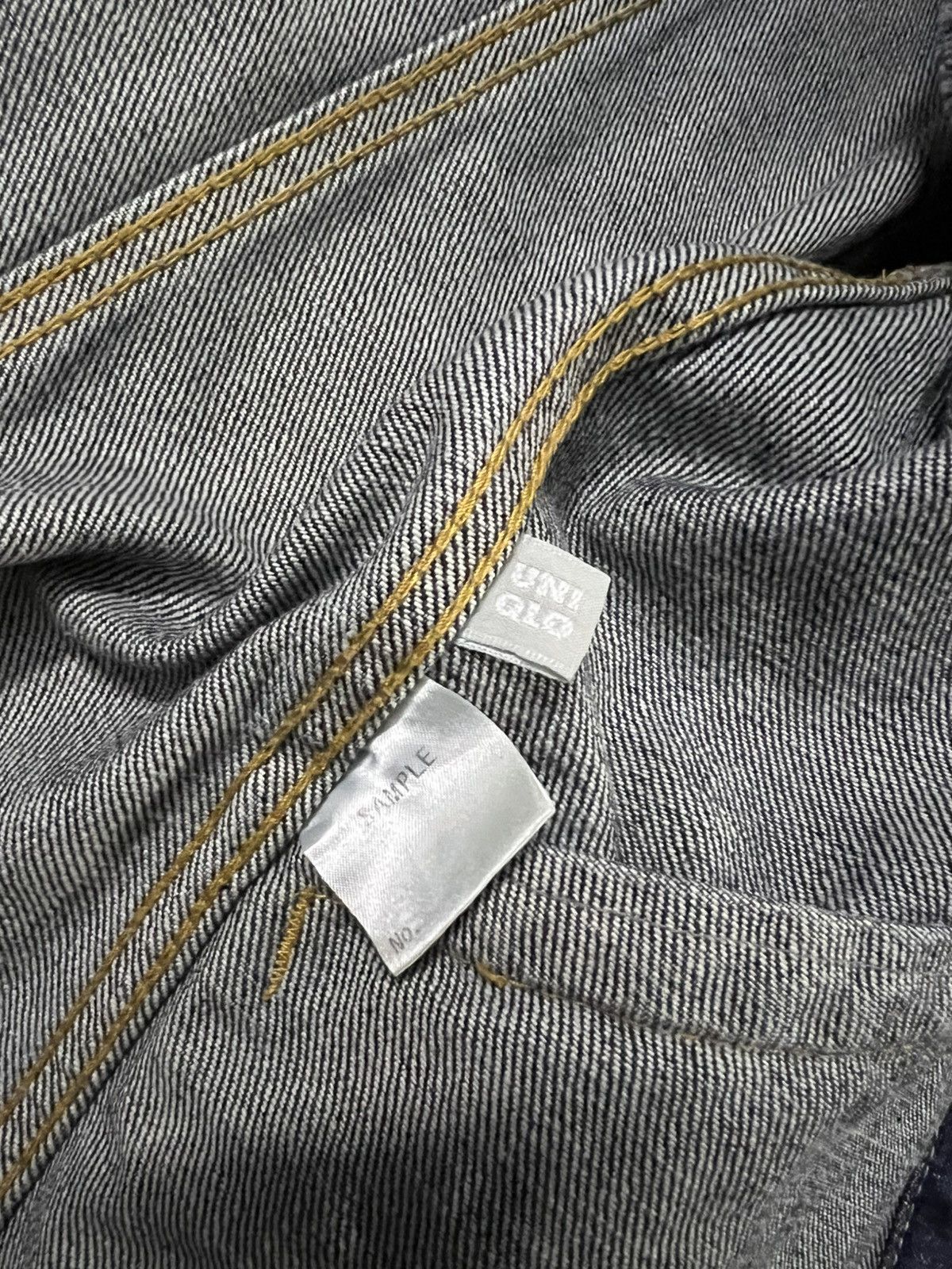 Japanese Brand 💥2000’s Uniqlo Distress Denim Jacket Size US S / EU 44-46 / 1 - 17 Thumbnail