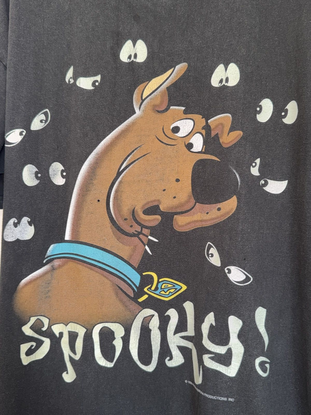 Warner Bros Vintage 1998 Scooby Doo Cartoon Network Spooky Tee Size US XL / EU 56 / 4 - 4 Thumbnail