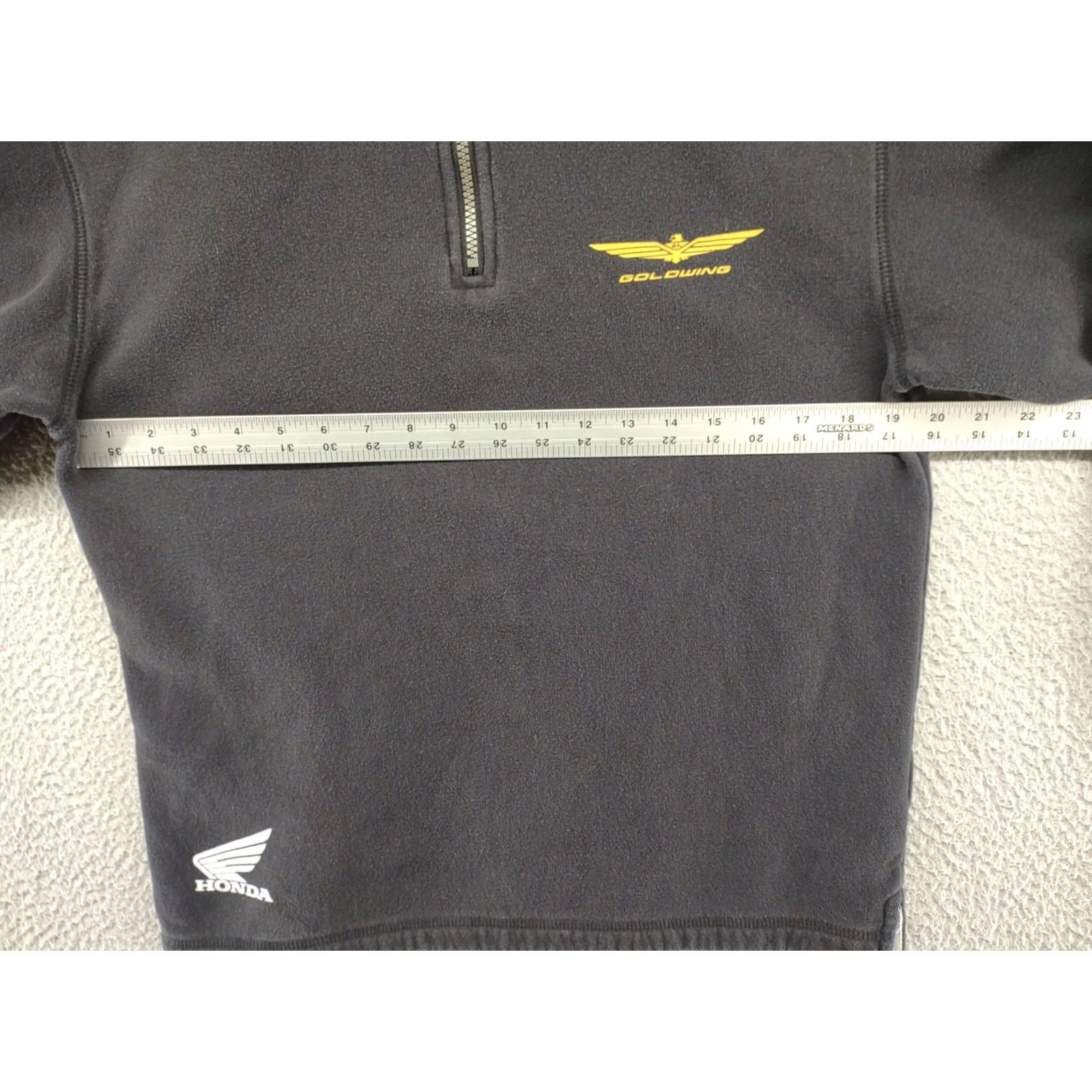 Port Authority Honda Gold Wing Double Sided 1/4 Zip Pullover Sweater Sweatshirt Men SZ Small Multicolor Size US S / EU 44-46 / 1 - 5 Thumbnail