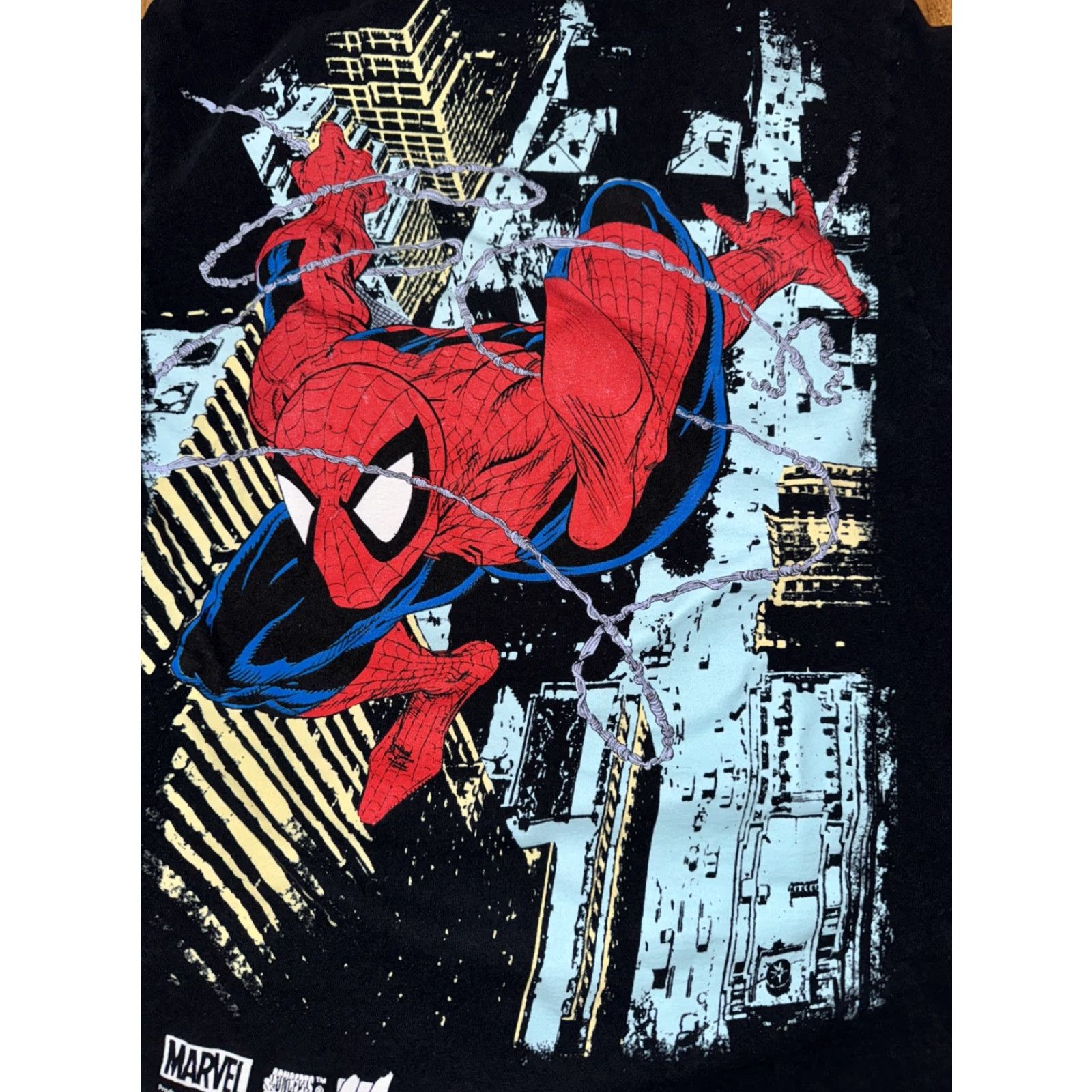 Vintage VINTAGE Huf x Marvel Spiderman T-Shirt Men Small Black 16.5x24 Shirt Mens Small Black Marvel Spiderman T-Shirt Size US S / EU 44-46 / 1 - 5 Thumbnail