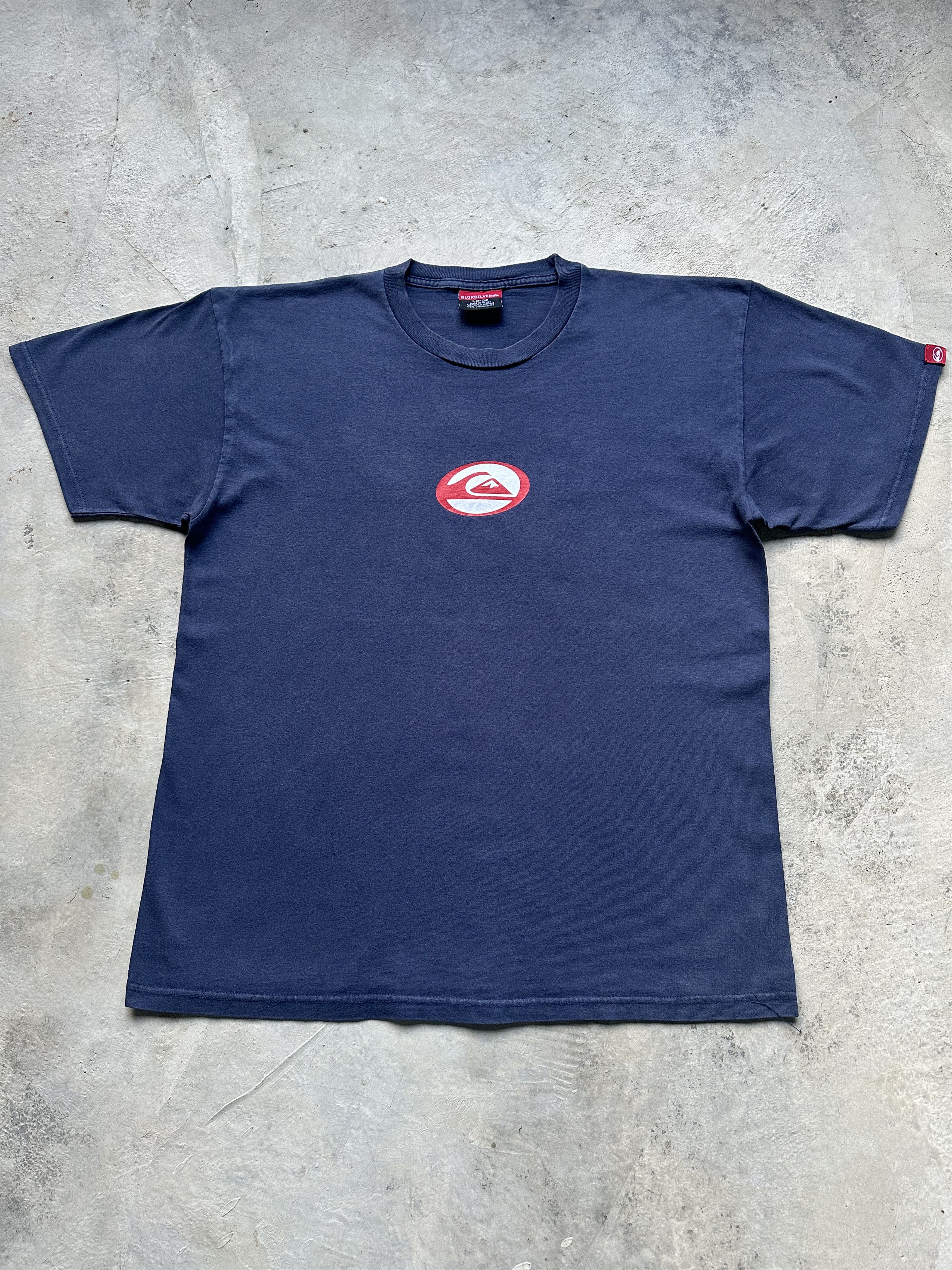 Quicksilver Vintage 90s Quiksilver Big Logo Graphic Tee Size US L / EU 52-54 / 3 - 2 Thumbnail