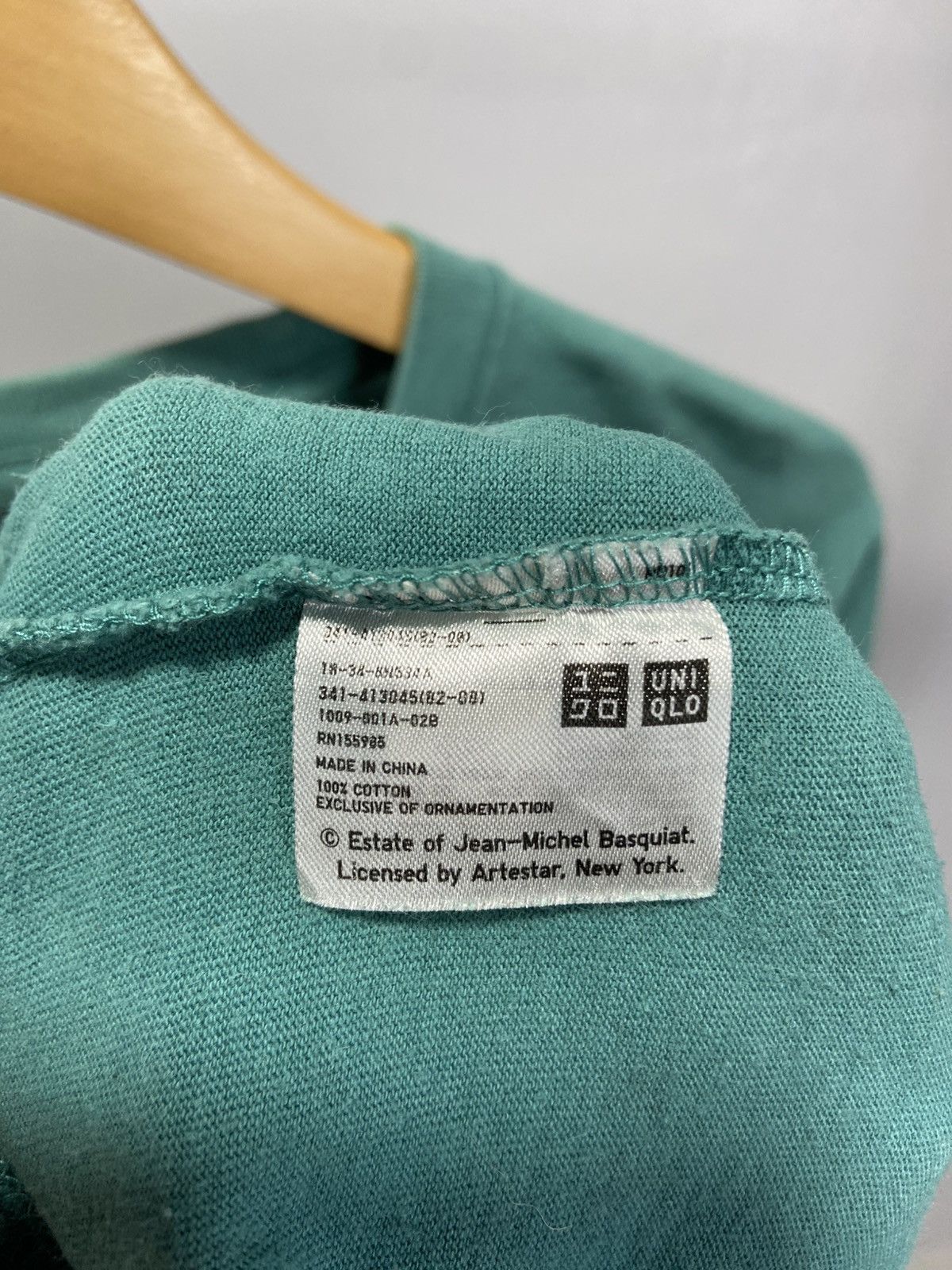 Jean-Michel Basquiat Jean Michel Basquiat embroidery logo pocket tee Size US M / EU 48-50 / 2 - 9 Thumbnail