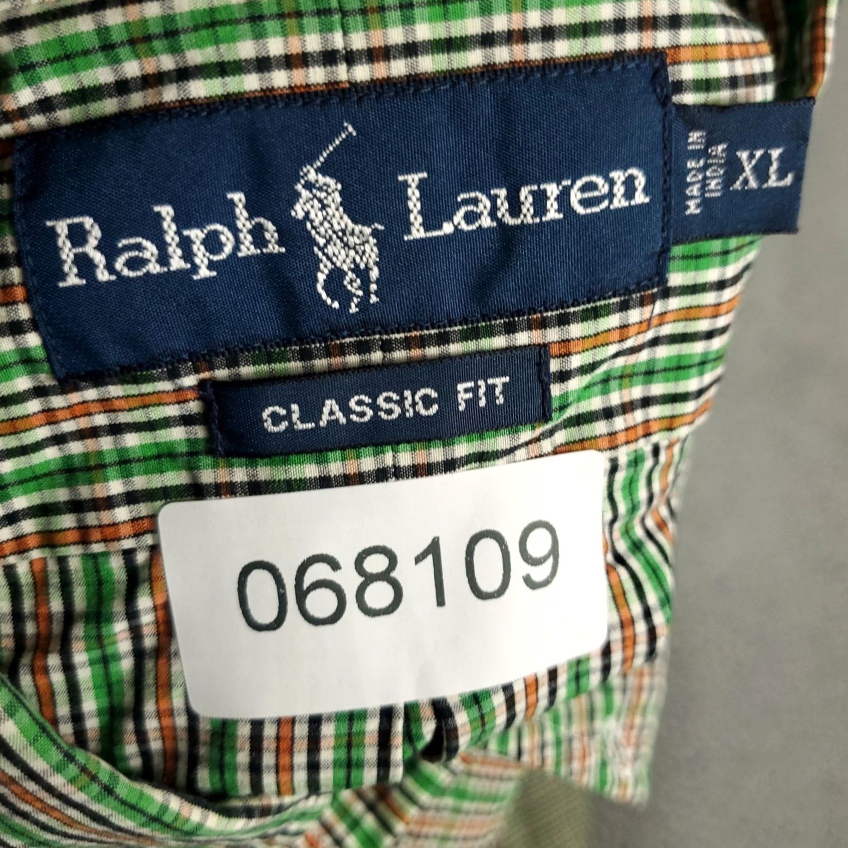 Ralph Lauren Ralph Lauren Shirt Mens XL Green Plaid Classic Fit Pony Button Up Short Sleeve Size US XL / EU 56 / 4 - 7 Thumbnail