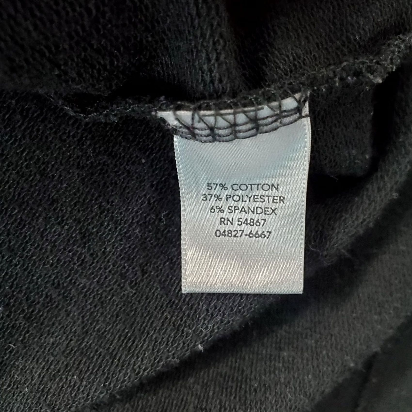 Vintage Christopher & Banks Jacket Womens 2X Black Tie Waist Pleated Neck Flap Pockets Size XXL / US 16-18 / IT 52-54 - 6 Thumbnail