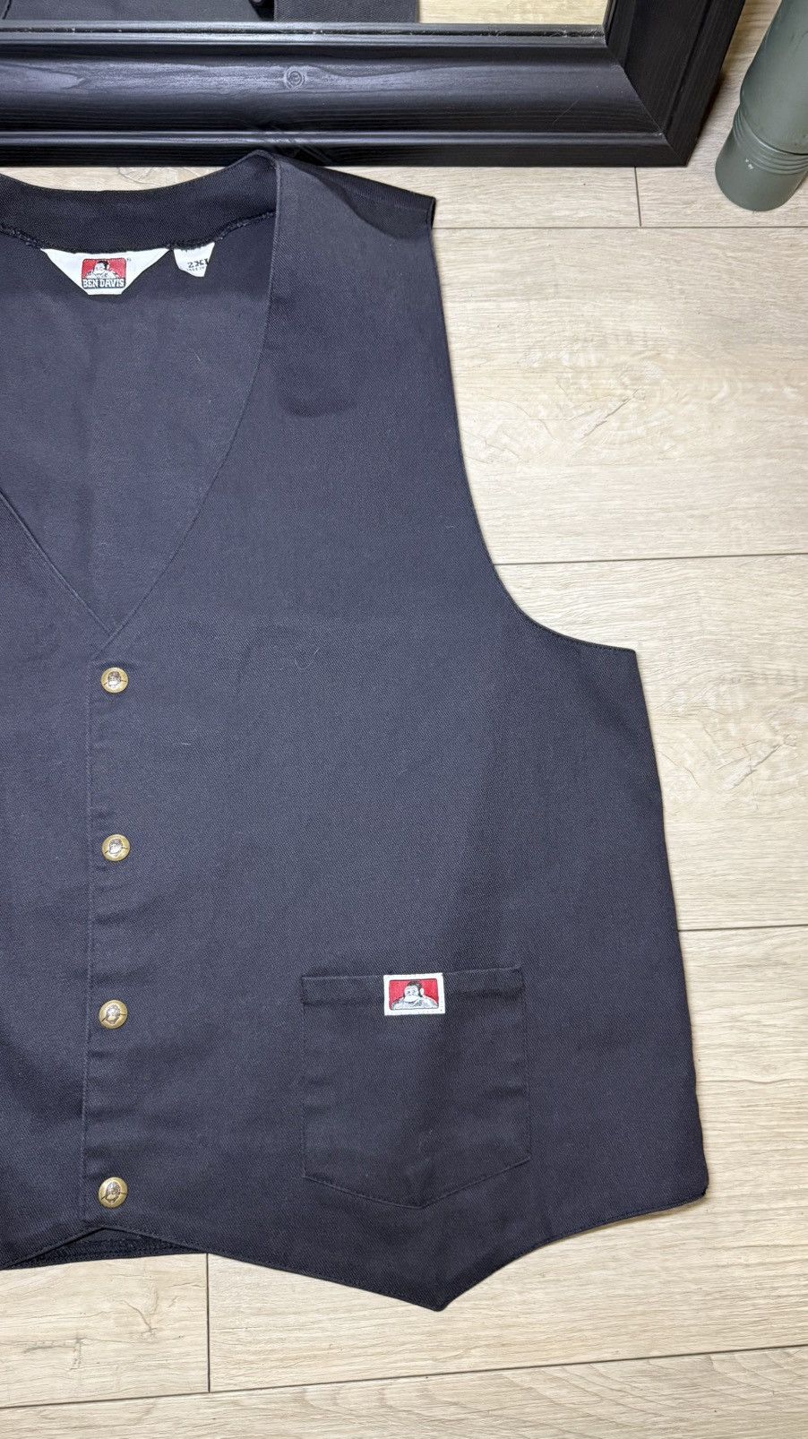 Ben Davis Vintage / Y2K Ben Davis Workwear Vest Snap Work Size US XL / EU 56 / 4 - 2 Thumbnail