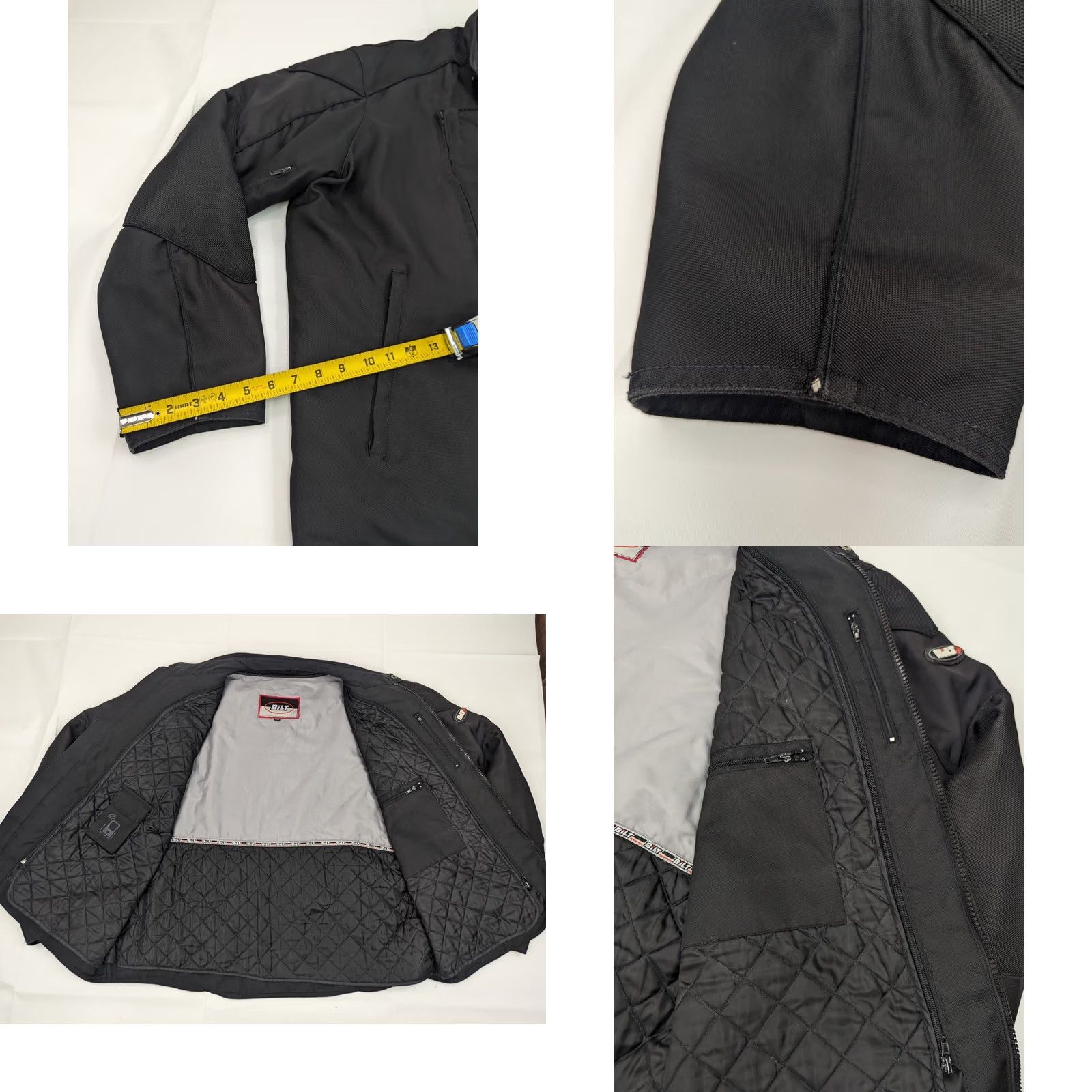 Ring Jacket BiLT Soft Shell Protective Riding Jacket - Mens 3XL - Black - Free Shipping & Returns Size US XXL / EU 58 / 5 - 8 Thumbnail