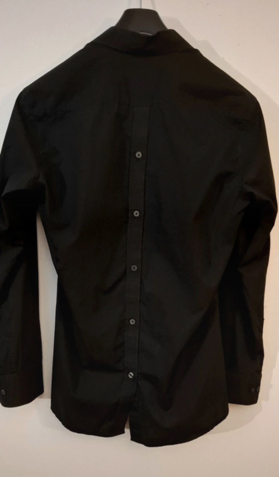 D.Gnak By Kang.D D.Gnak by Kang.G black shirt with button-up on back Size US S / EU 44-46 / 1 - 1 Thumbnail