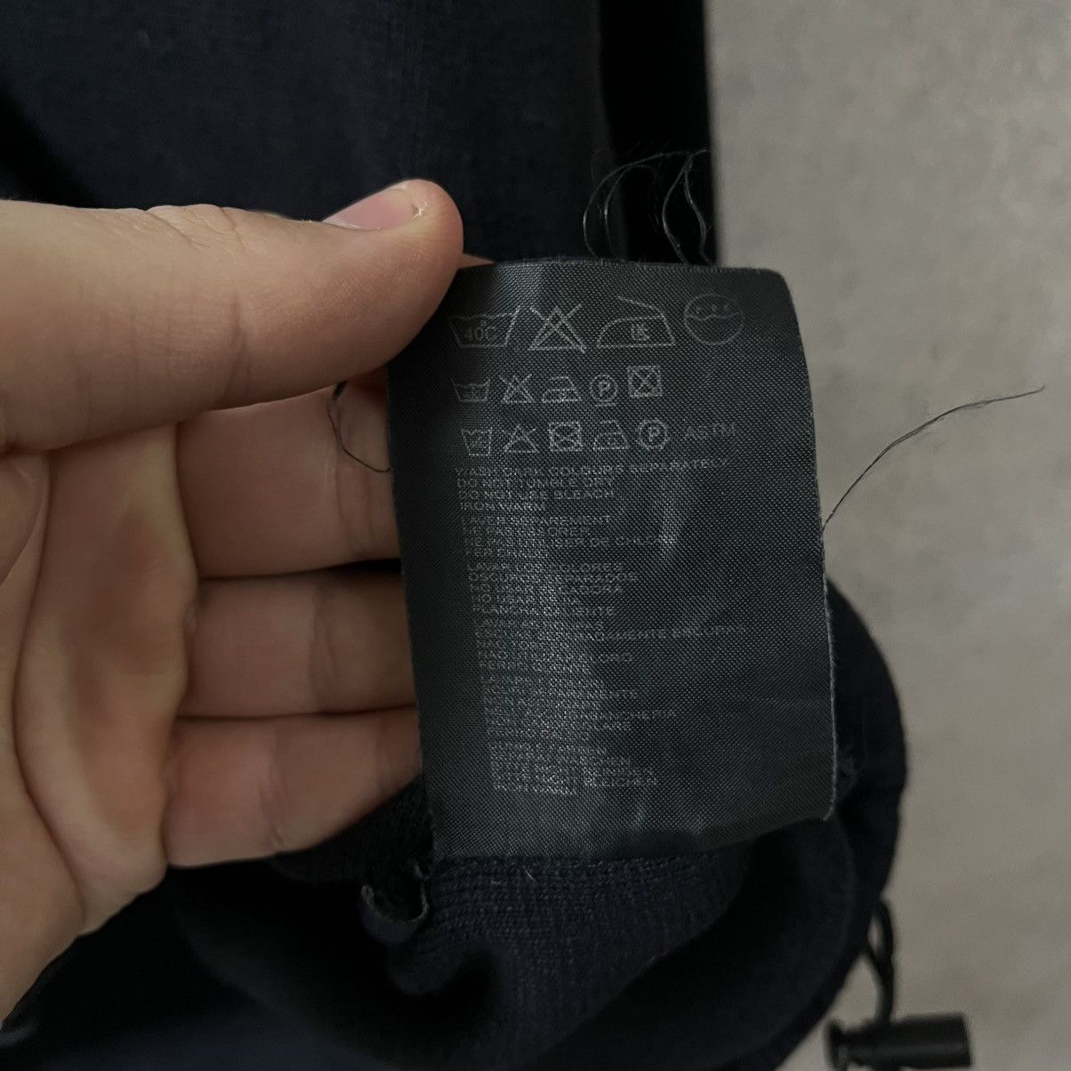 Prada Vintage Prada Hoodie Red Tab Basic Designer black Luxury Size US L / EU 52-54 / 3 - 11 Thumbnail