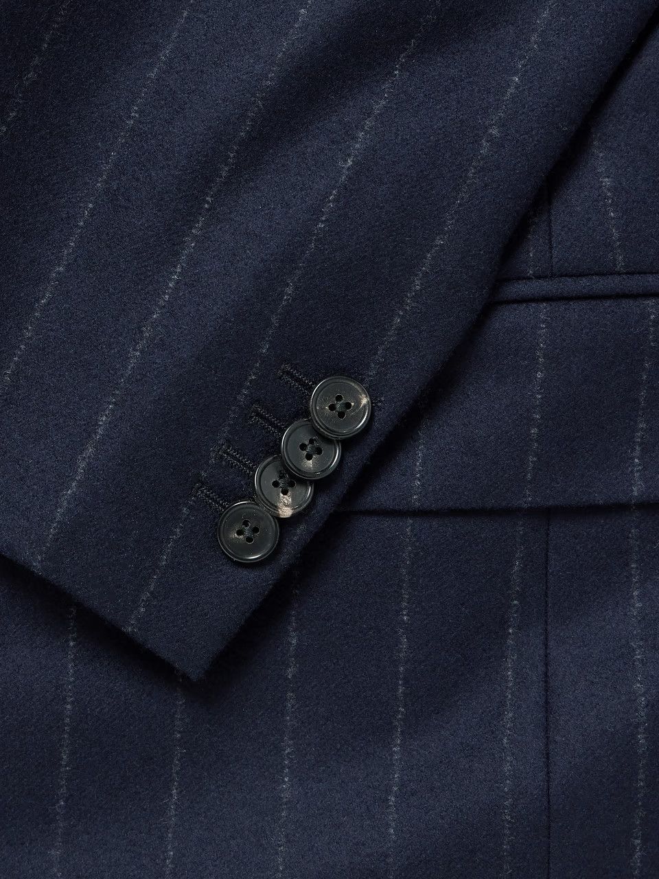 Loro Piana o1w1db10824 International Cashmere Suit in Navy Blue Size US M / EU 48-50 / 2 - 5 Thumbnail