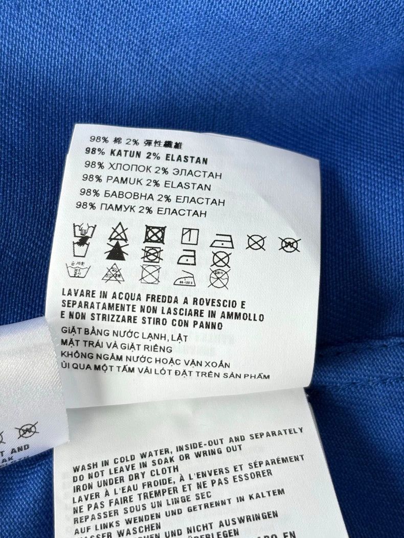 Prada Prada Blue big triangle standard pure cotton sleeveless su Size XS / US 0-2 / IT 36-38 - 8 Thumbnail