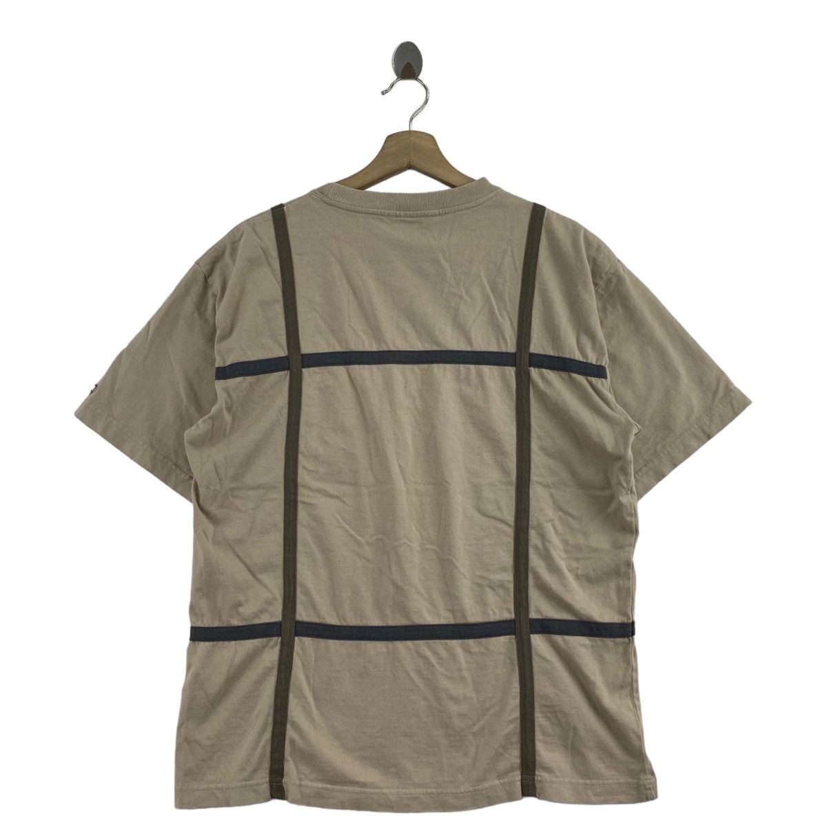 Vintage Vintage WOOLRICH USA Big Check Box Beige Oversize Shirt Size US L / EU 52-54 / 3 - 4 Thumbnail