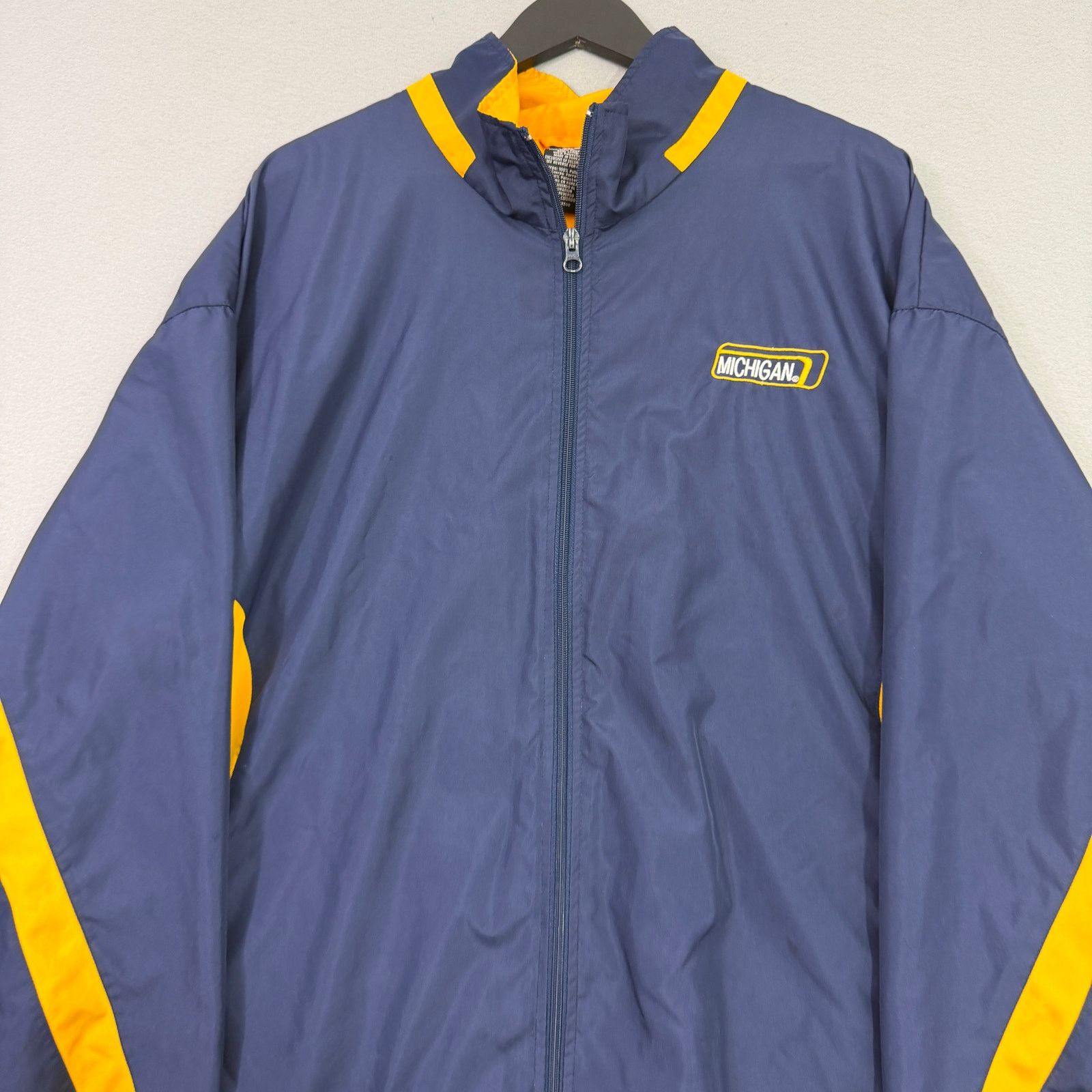 Vintage Vintage Starter Michigan Wolverines Windbreaker Jacket 2XL Size US XXL / EU 58 / 5 - 2 Thumbnail