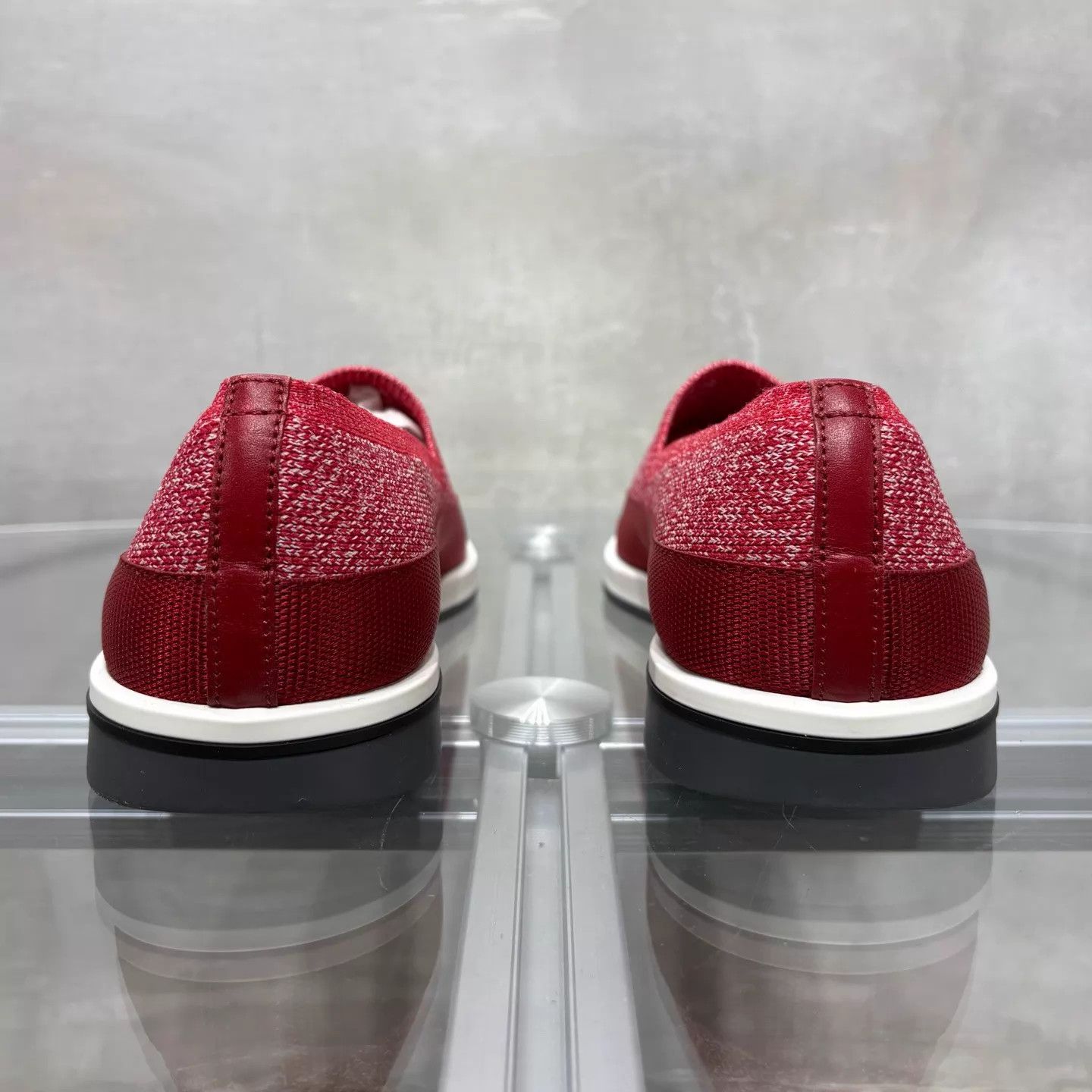 Prada Prada Red Slip-On 39 (New Without Box) Size US 5 / EU 37 - 6 Thumbnail