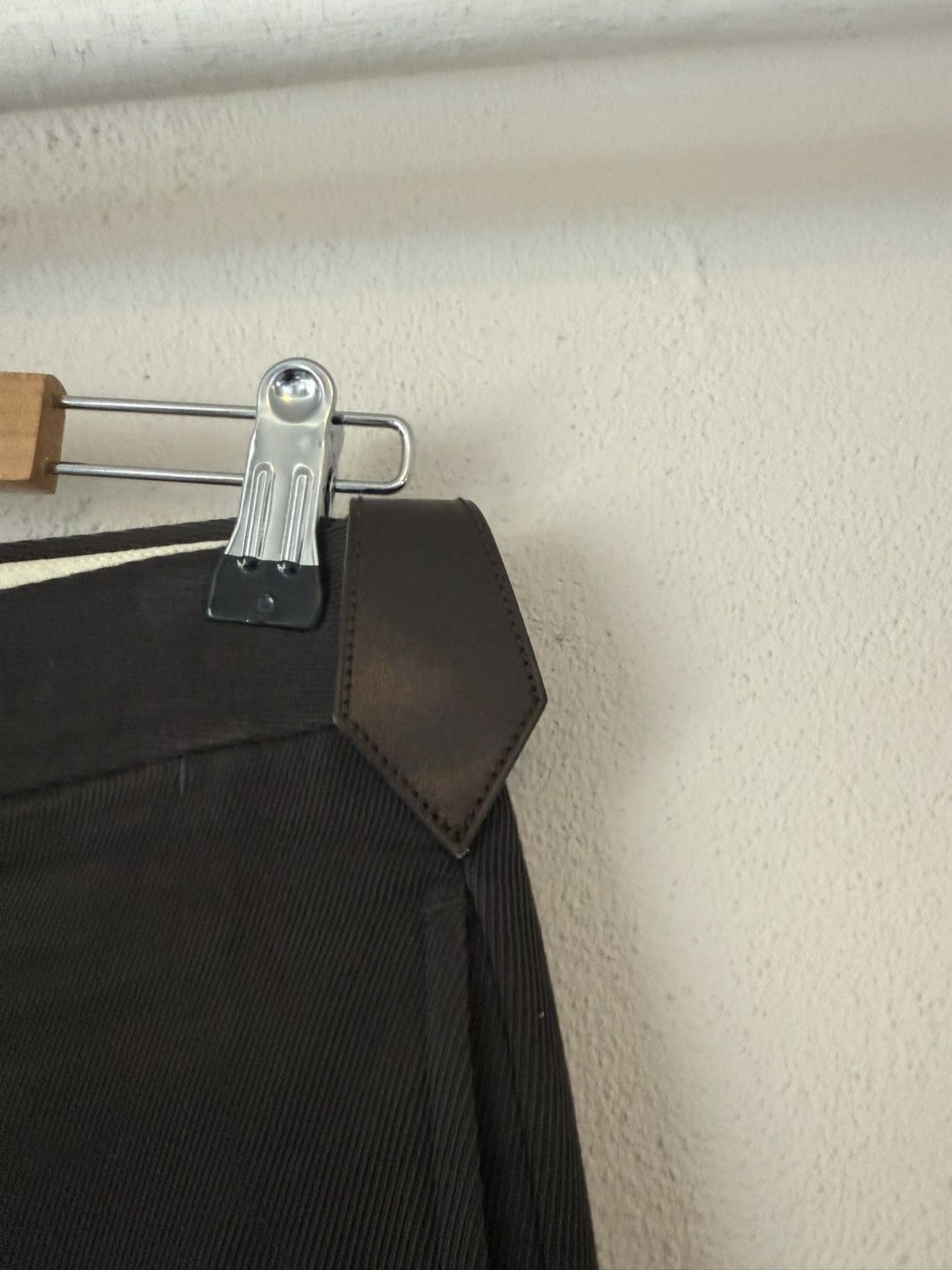 Hermes Brown Cotton-Cashmere Trousers Size US 32 / EU 48 - 5 Thumbnail
