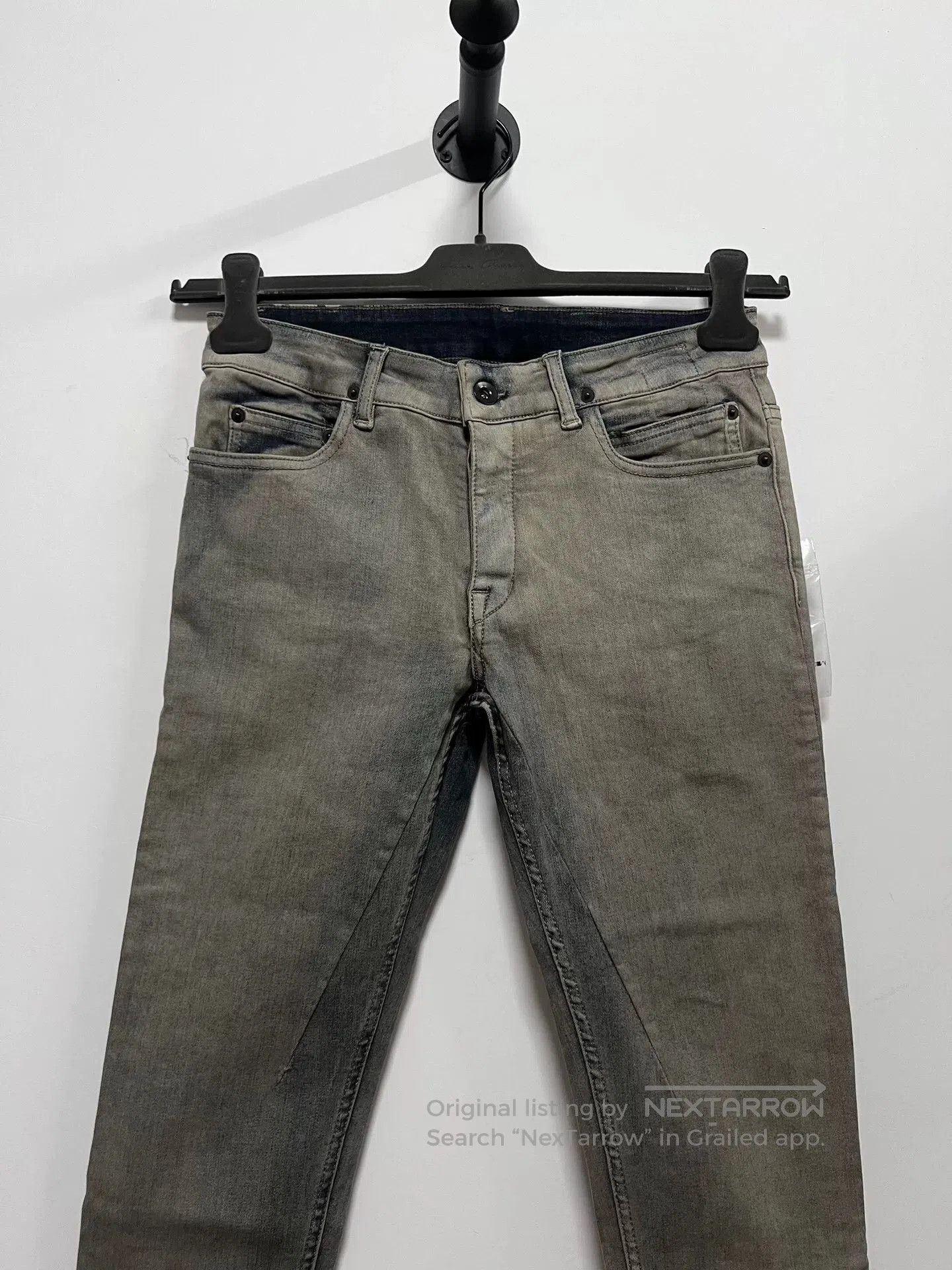 Rick Owens Rick Owens Women's Stretch Denim Pants. Size 26" / US 2 / IT 38 - 2 Thumbnail