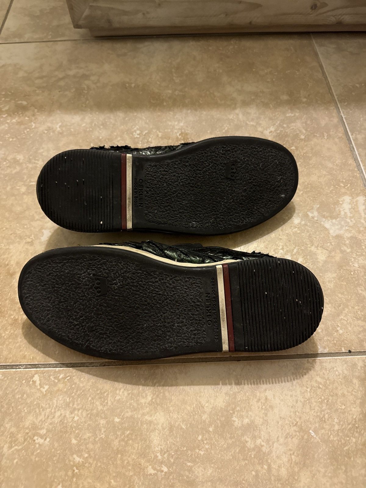 Osklen Osklen Leather Slip Ons Size US 7.5 / EU 40-41 - 4 Thumbnail