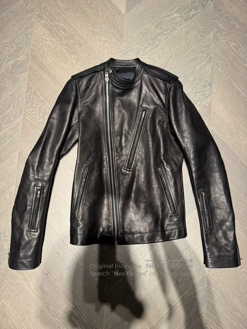 Rick Owens RICK OWENS Leather jacket Size US M / EU 48-50 / 2 - 2 Thumbnail