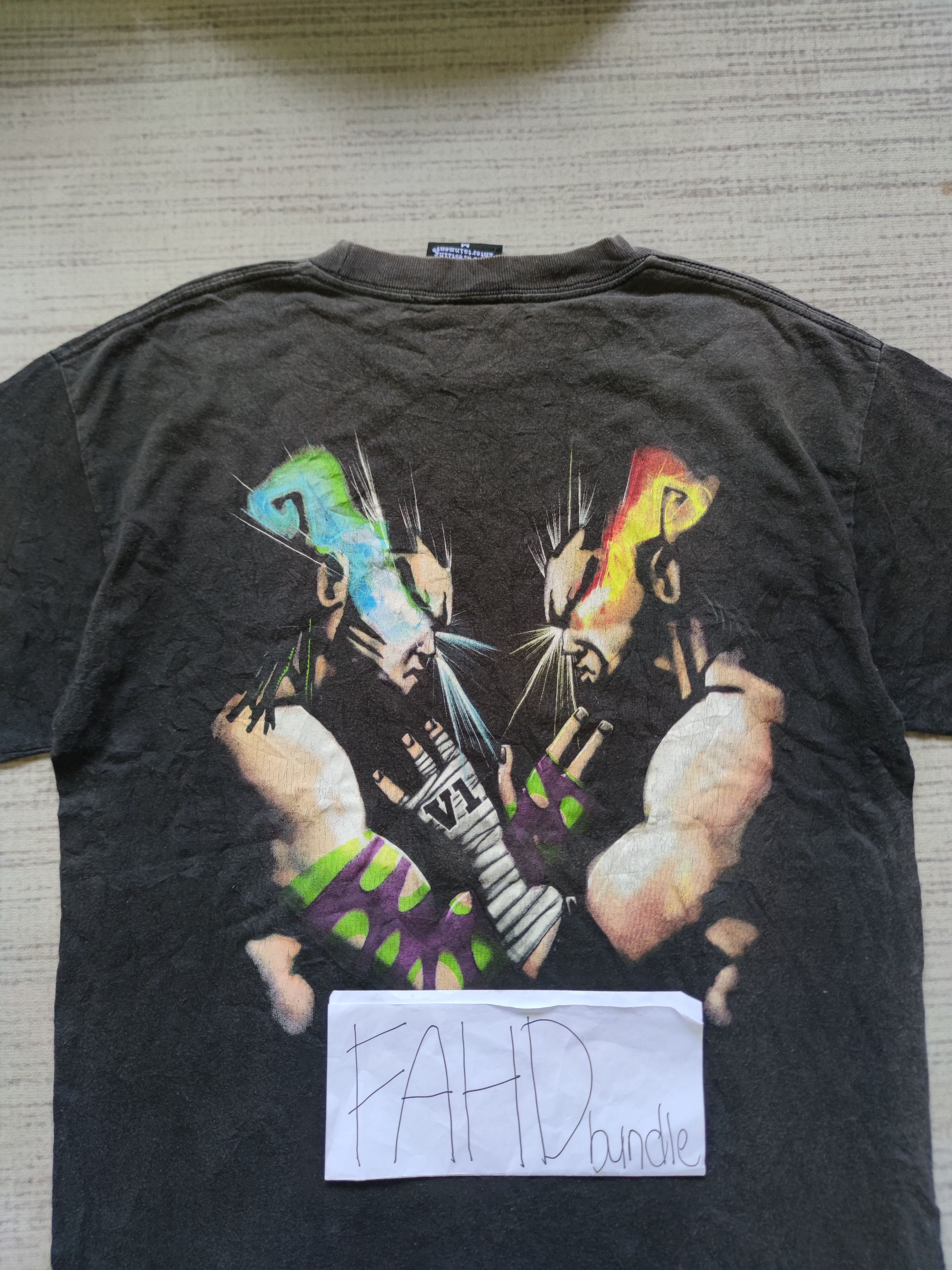 WWE Vintage 2007 WWE Hardy Boyz T Shirt Size US M / EU 48-50 / 2 - 3 Thumbnail