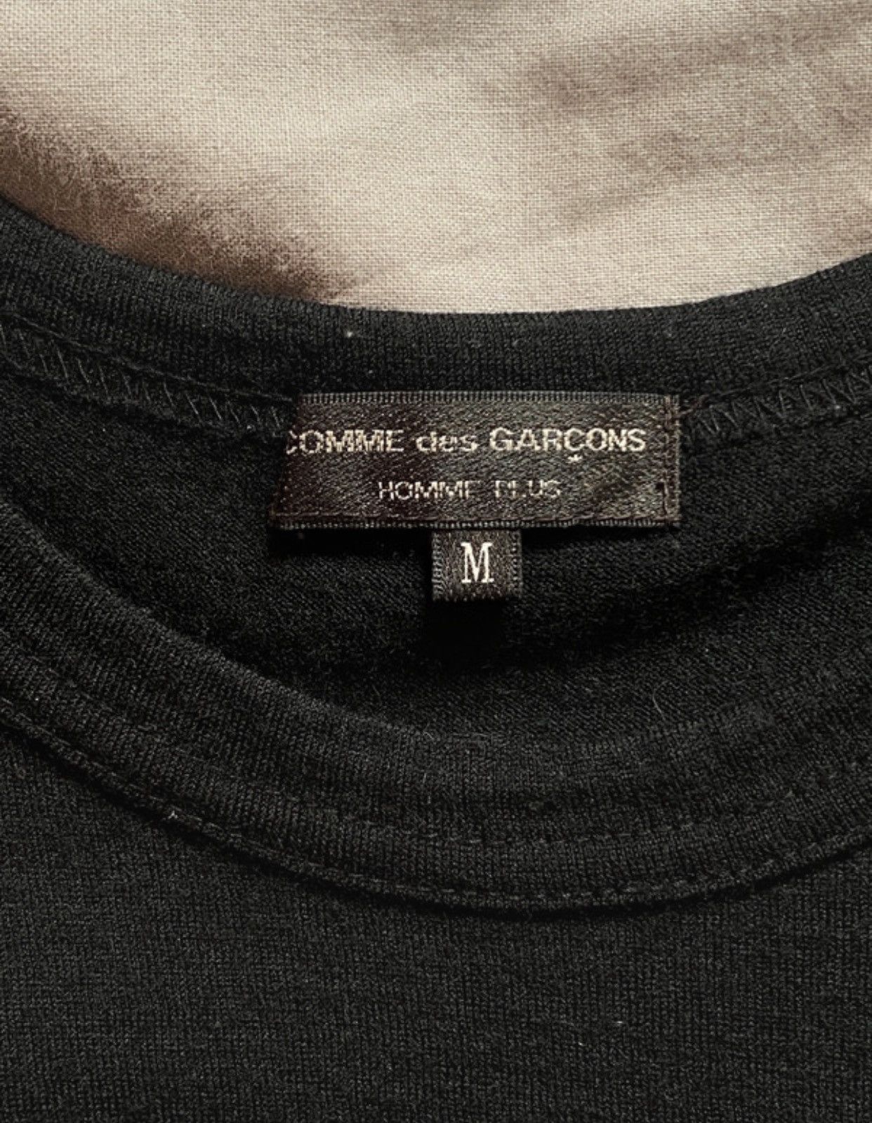 Comme des Garcons Homme Plus AD 2005 Rolling Stones Wool T-Shirt Size US S / EU 44-46 / 1 - 4 Thumbnail